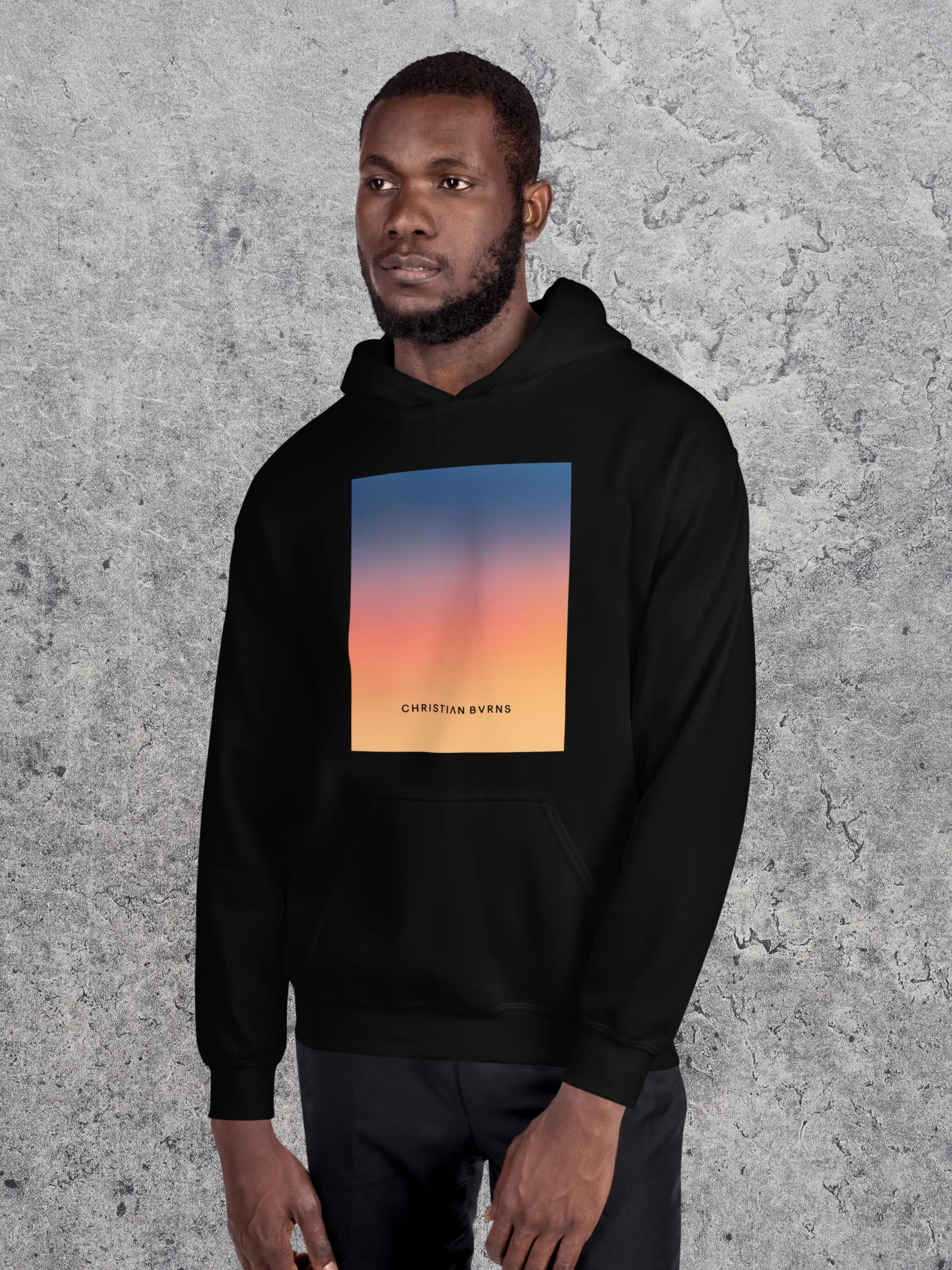 Sunrise Gradient Logo Hoodie product image (6)