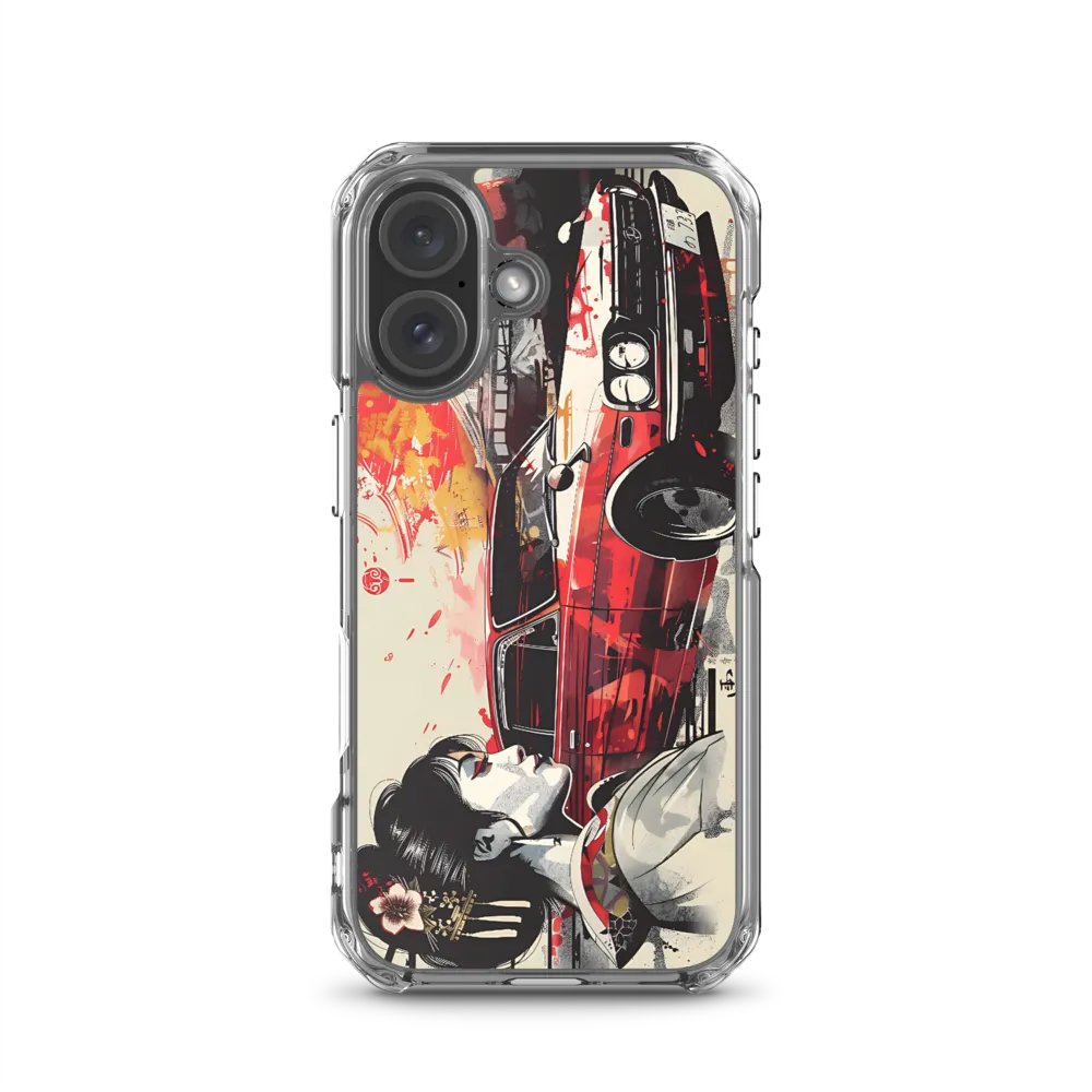 Rising Sun Red Car iPhone® Case product image (23)