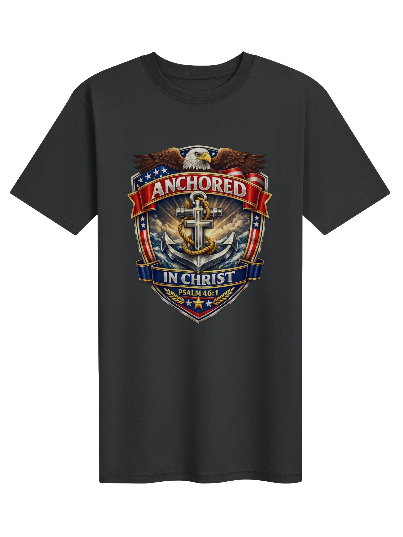 Anchored in Christ Tee product image (1)