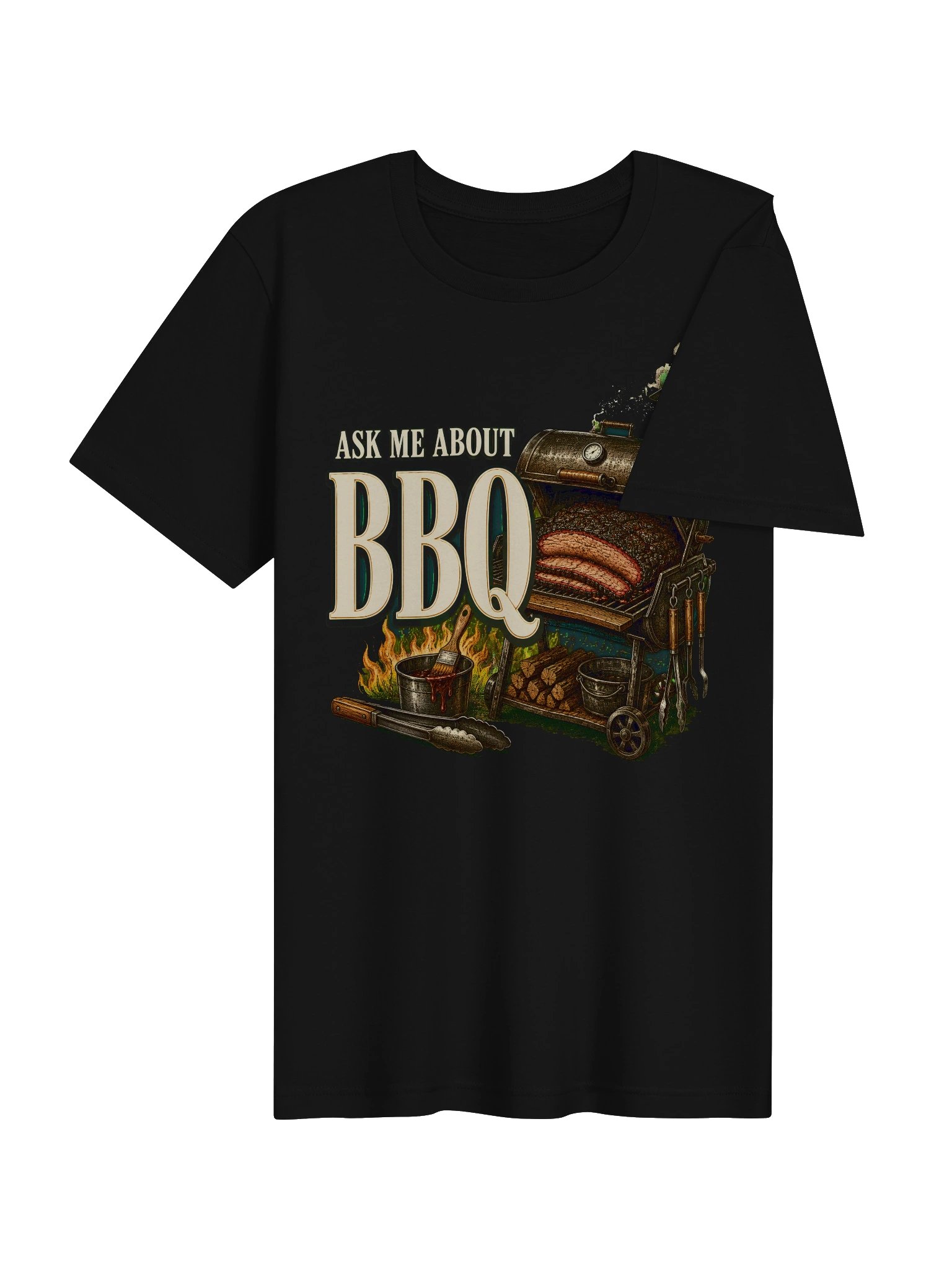 Ask Me About BBQ Tee product image (25)