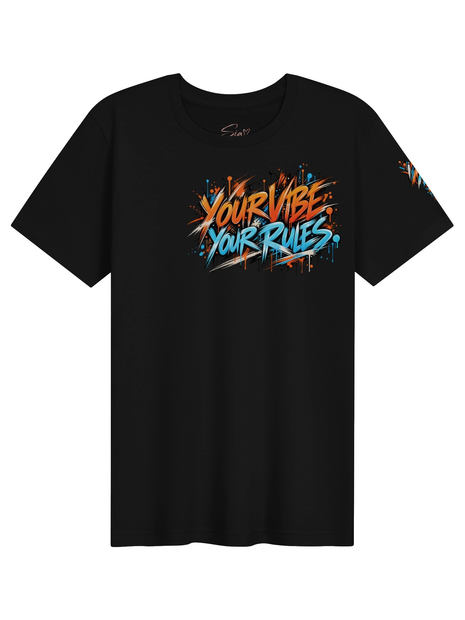 Your Vibe. Your Rules. – Urban Graffiti Tee product image (2)