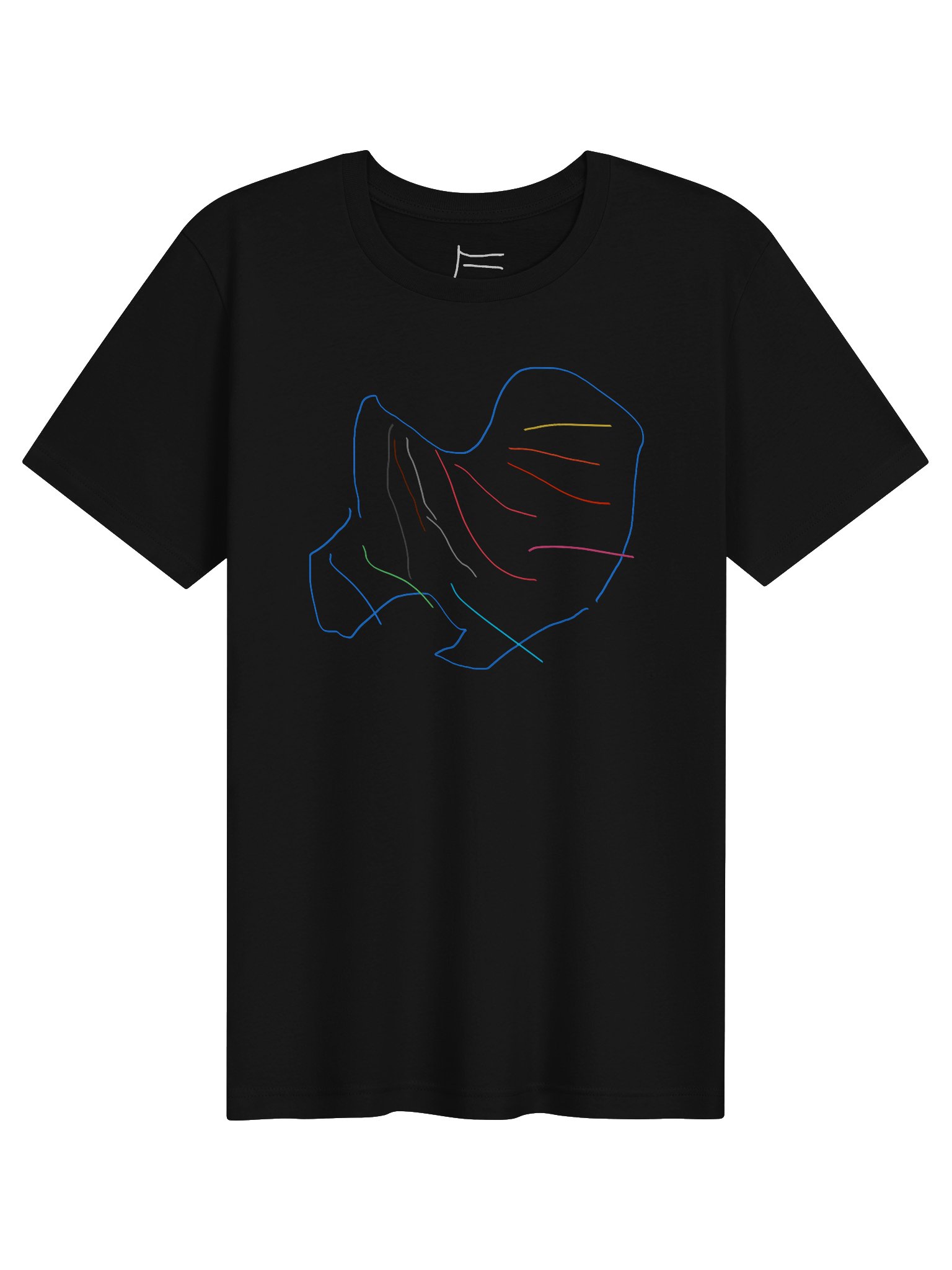 e rainbow wing tee (adult) product image (1)