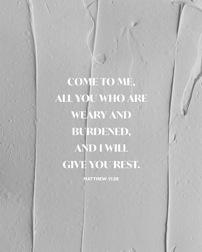 Rest is an invitation but we still have to say yes.

God offers us rest, but it doesn’t just happen. We have to choose to slo...