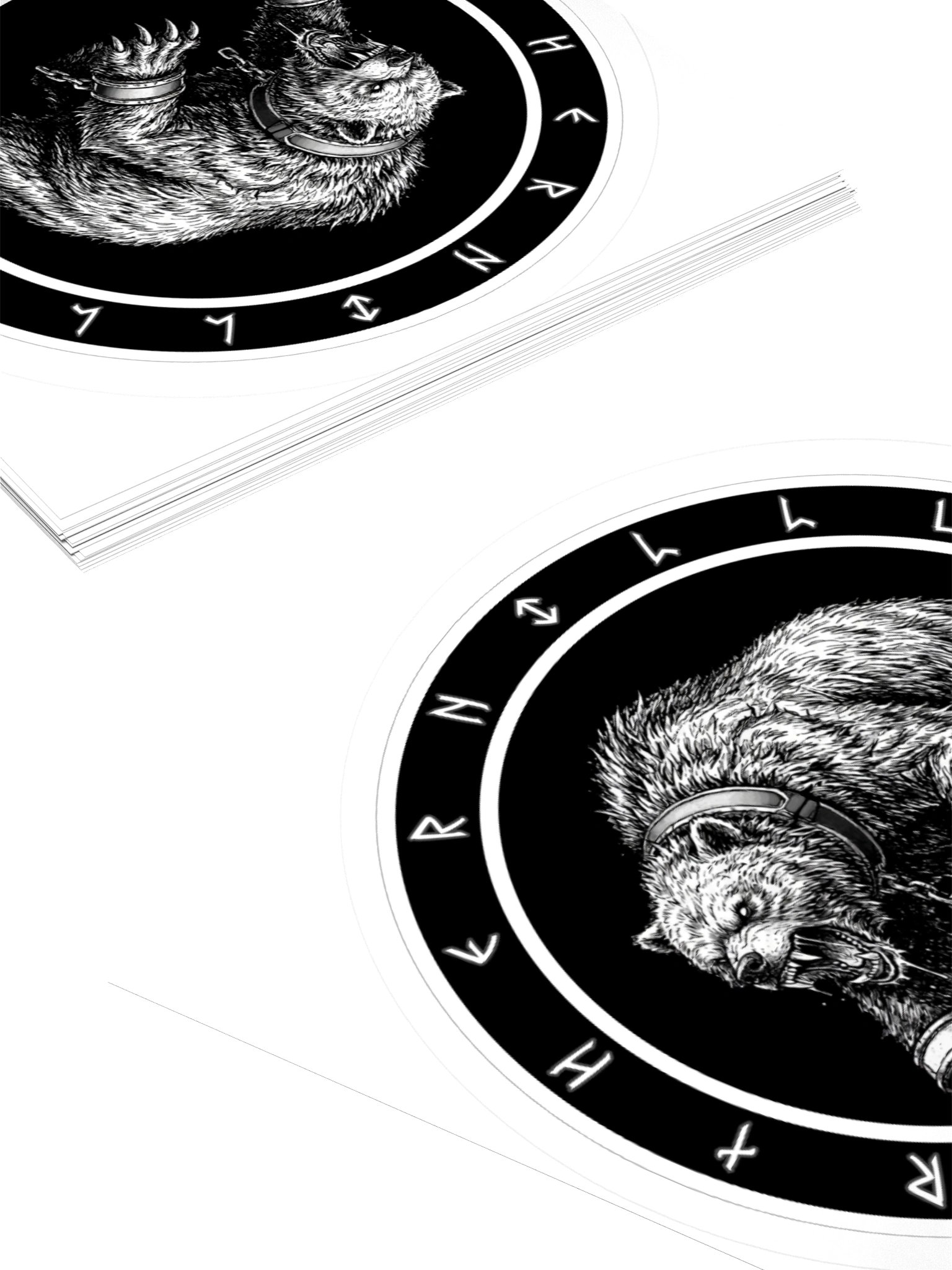 NORTHERN ILLUSIONS - Bödvar Bjarki Vinyl Sticker product image (12)