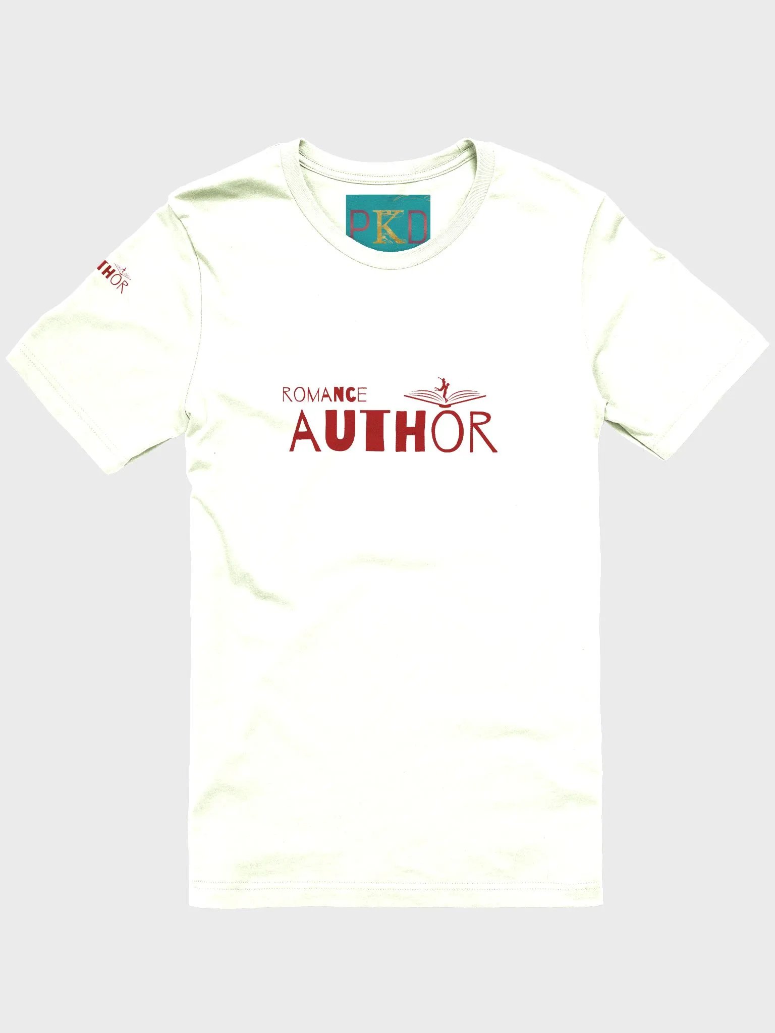 Romance Author Red Text Supersoft T-shirt product image (2)