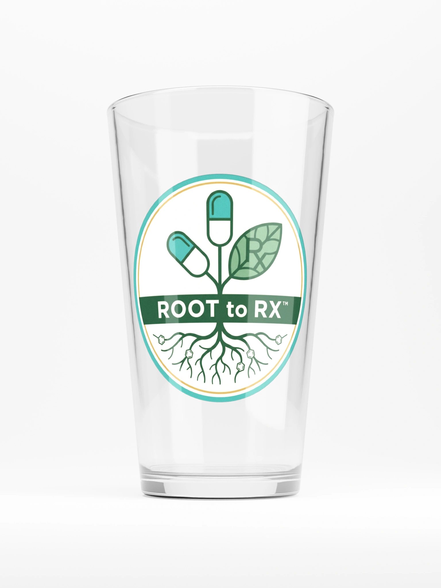 Root to Rx Pint Glass product image (1)