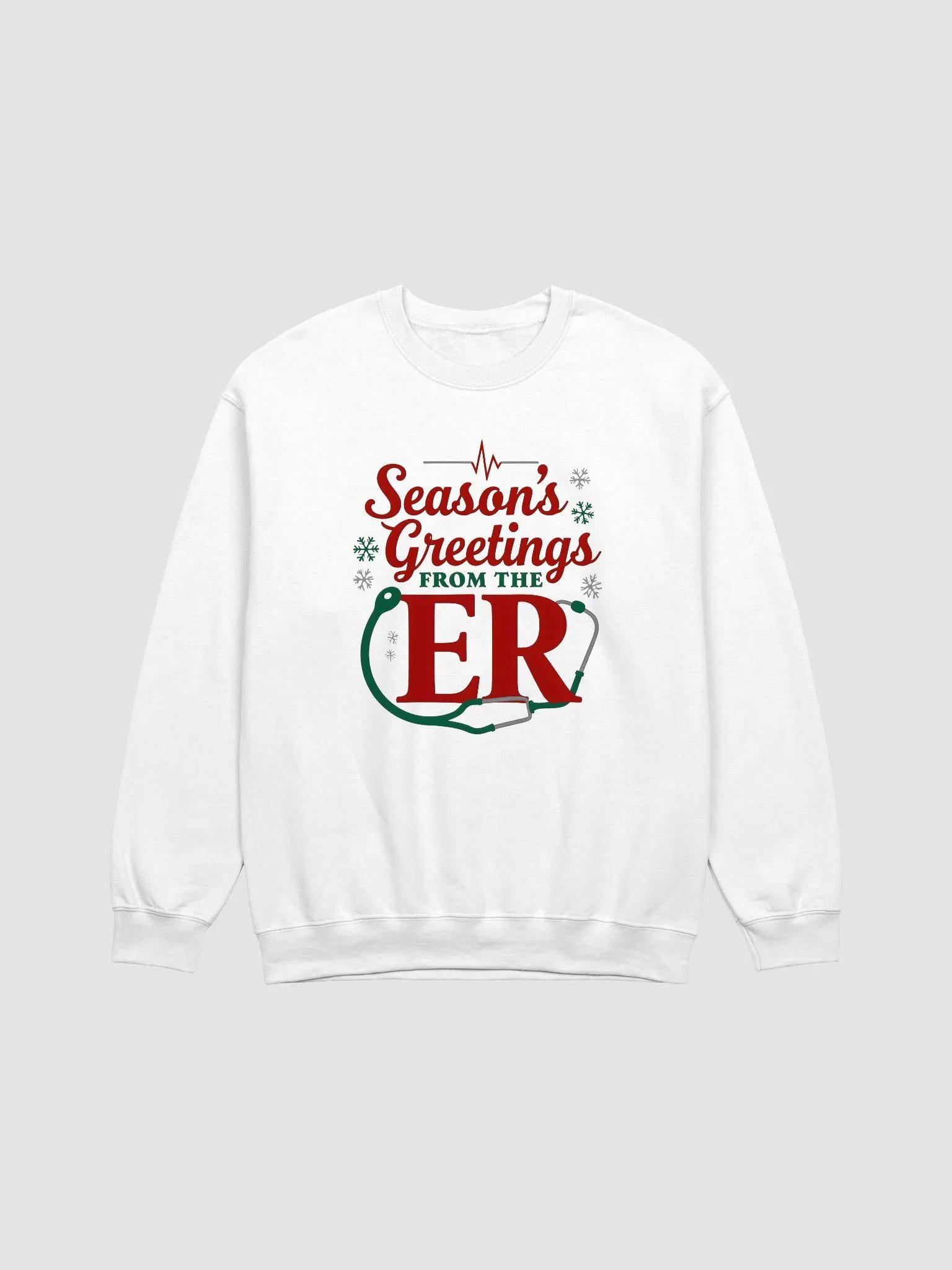 Festive Medical Greetings Sweatshirt product image (2)