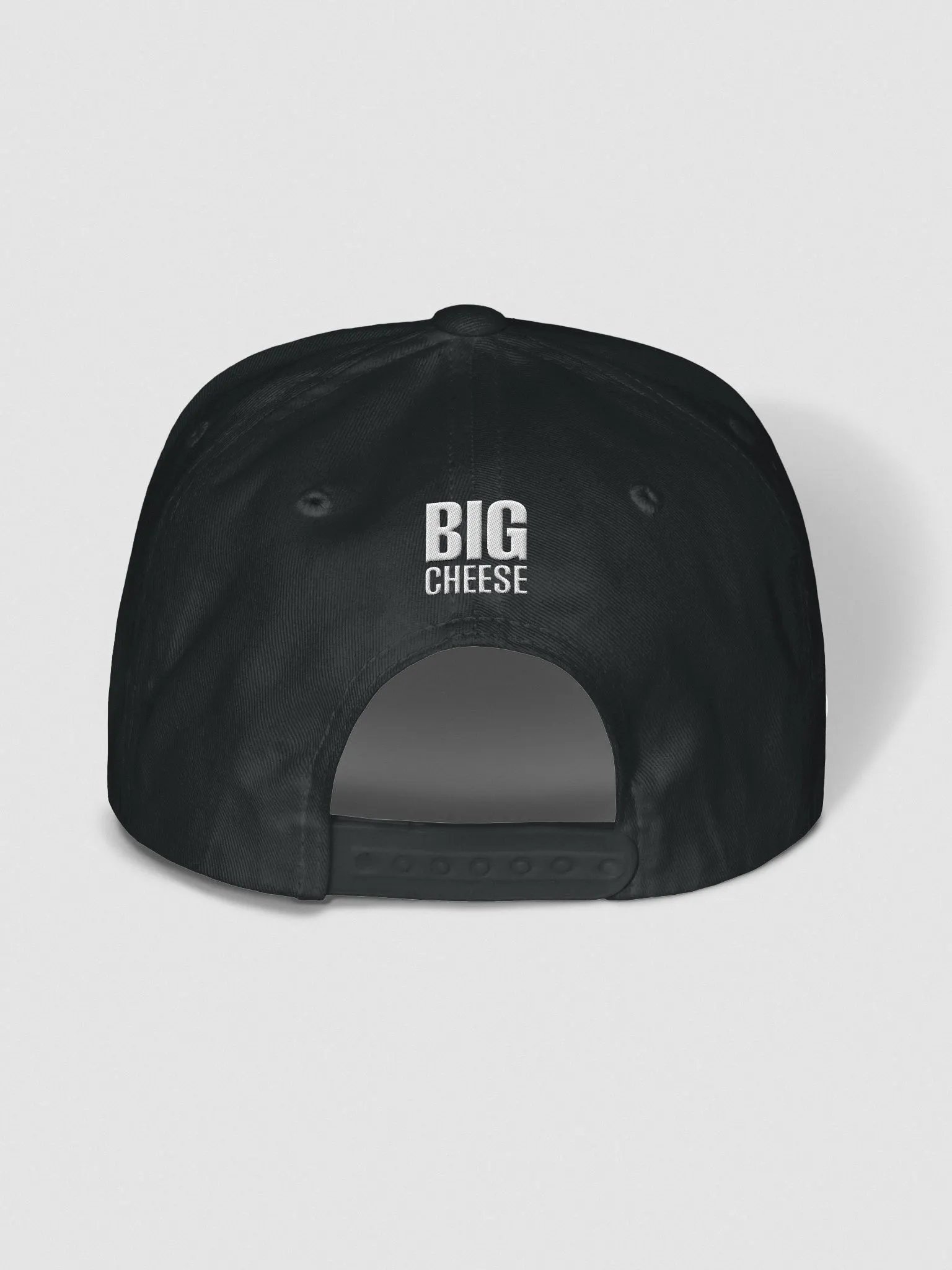 BigCheese White Logo Snapback Hat product image (4)