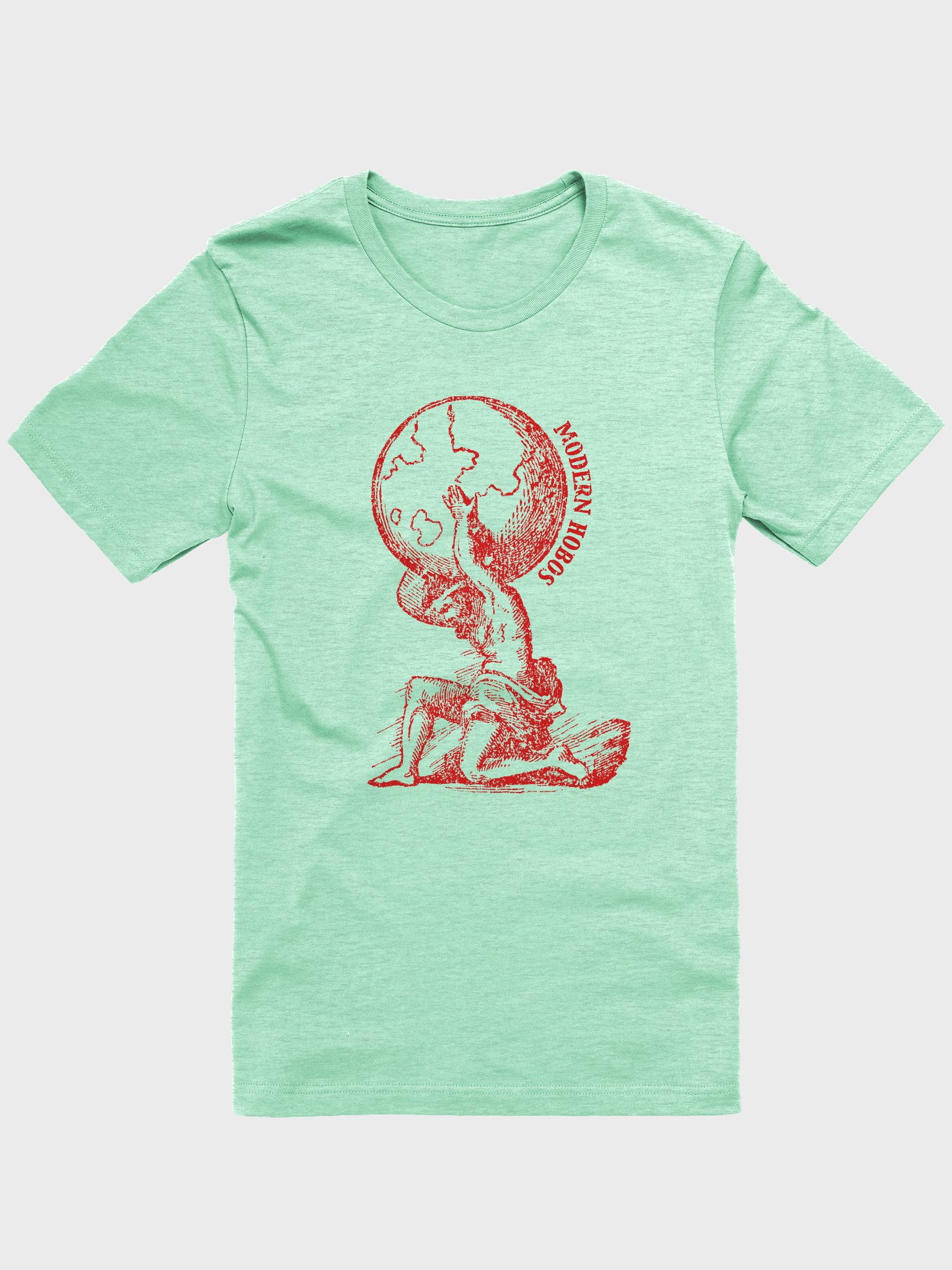 Modern Hobos Red Atlas T-shirt product image (1)