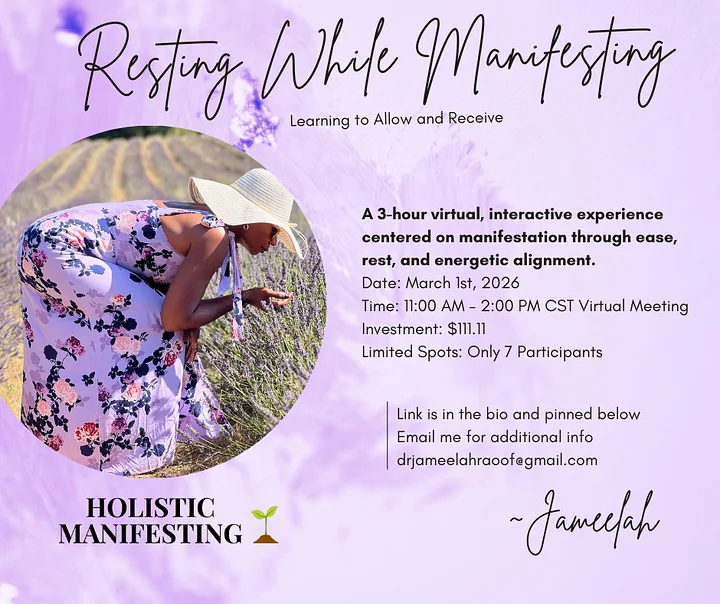 Resting While Manifesting: Allowing and Receiving product image (1)