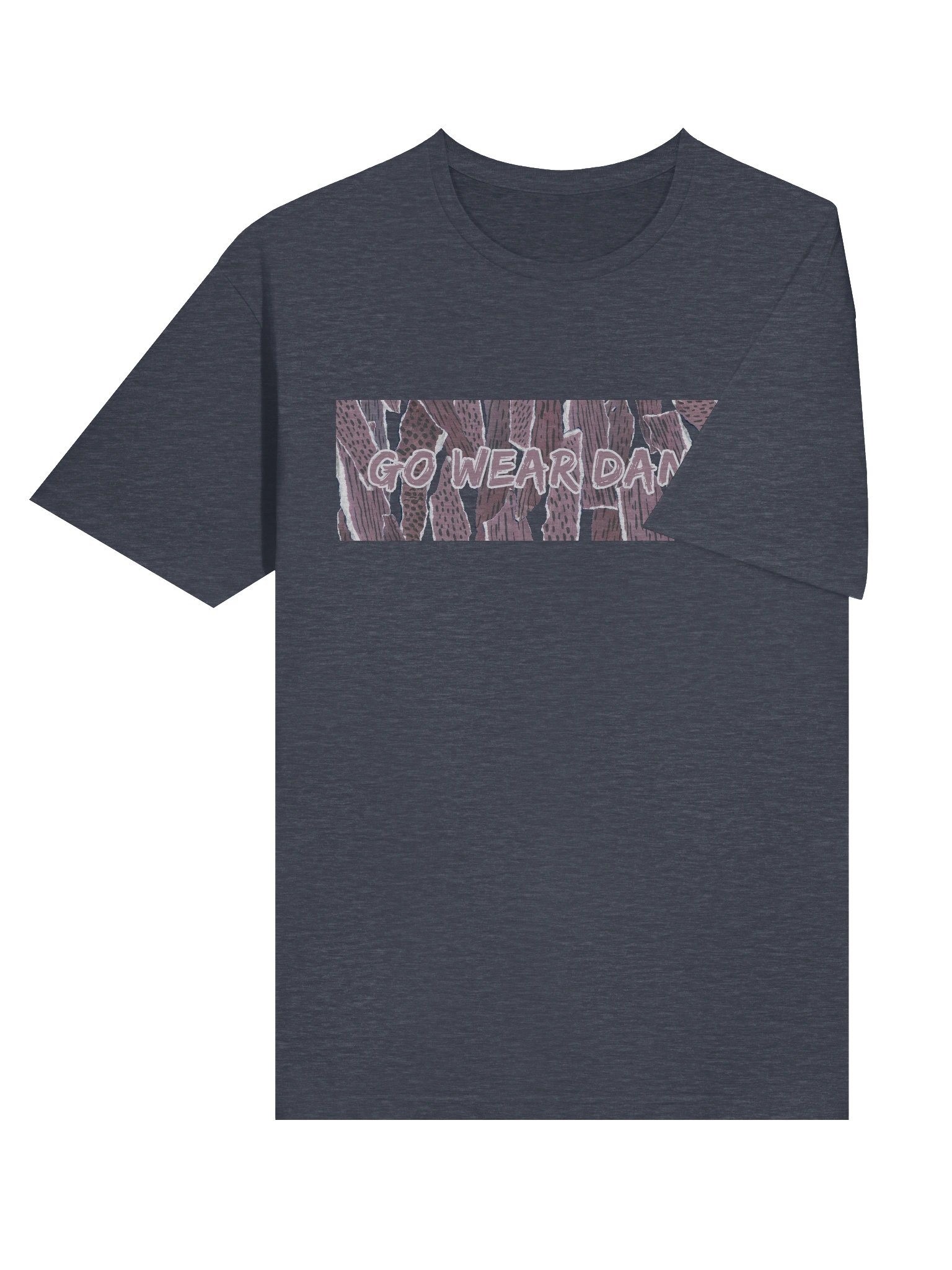 "Wild purple" soft t-shirt product image (3)