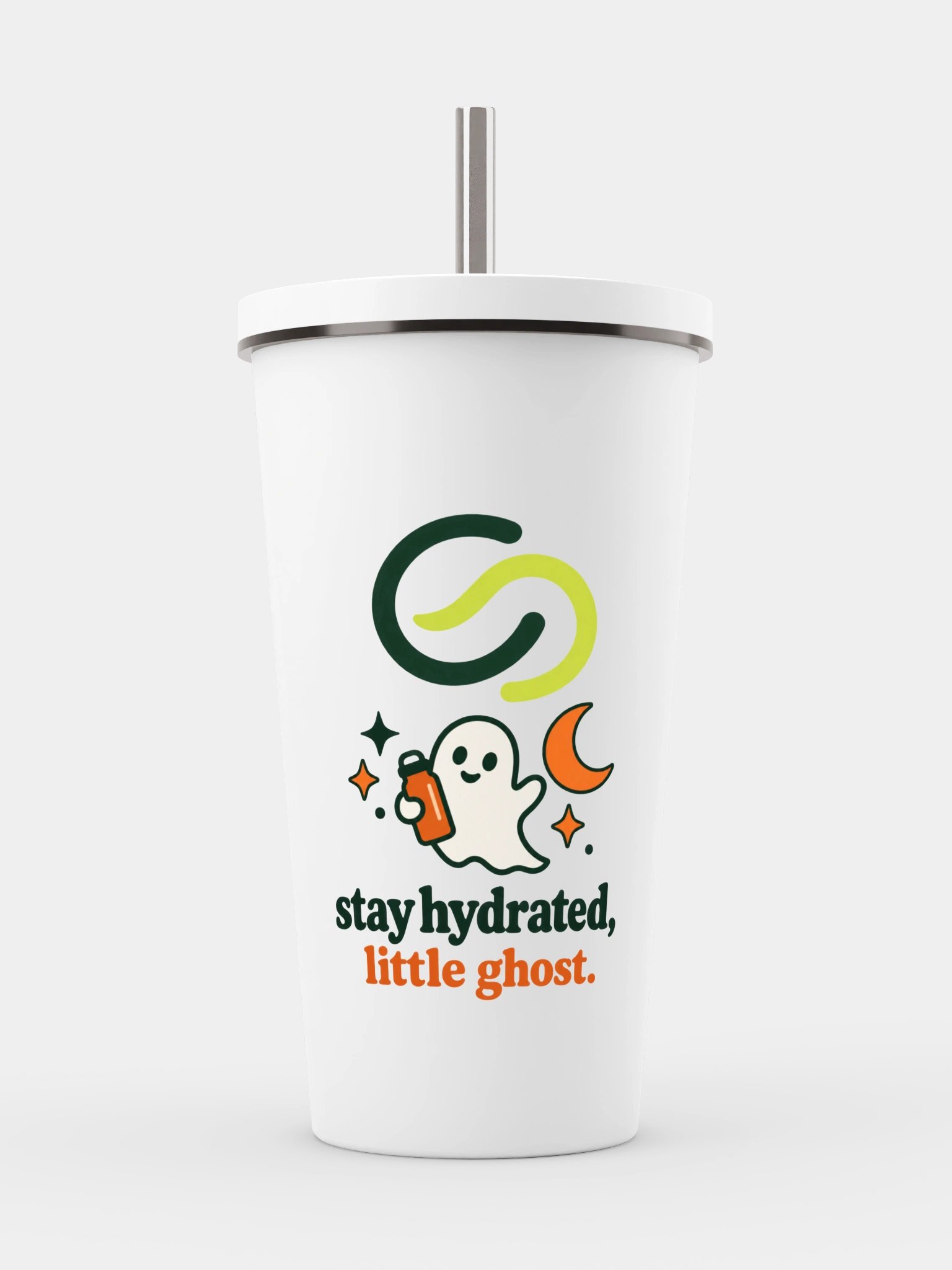 Stay Hydrated, Little Ghost Halloween Insulated Tumbler product image (2)