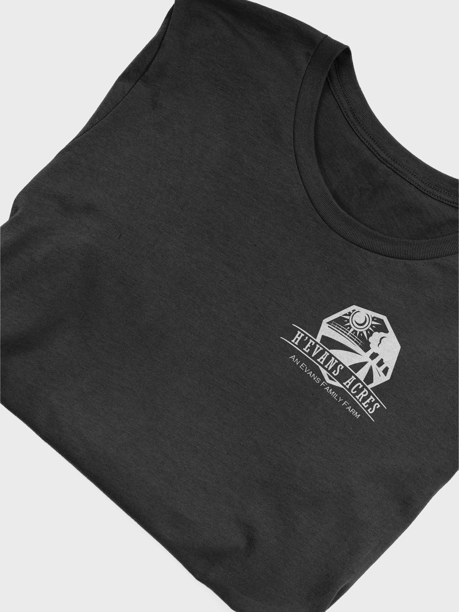 H'Evans Acres White Logo T-Shirt product image (23)