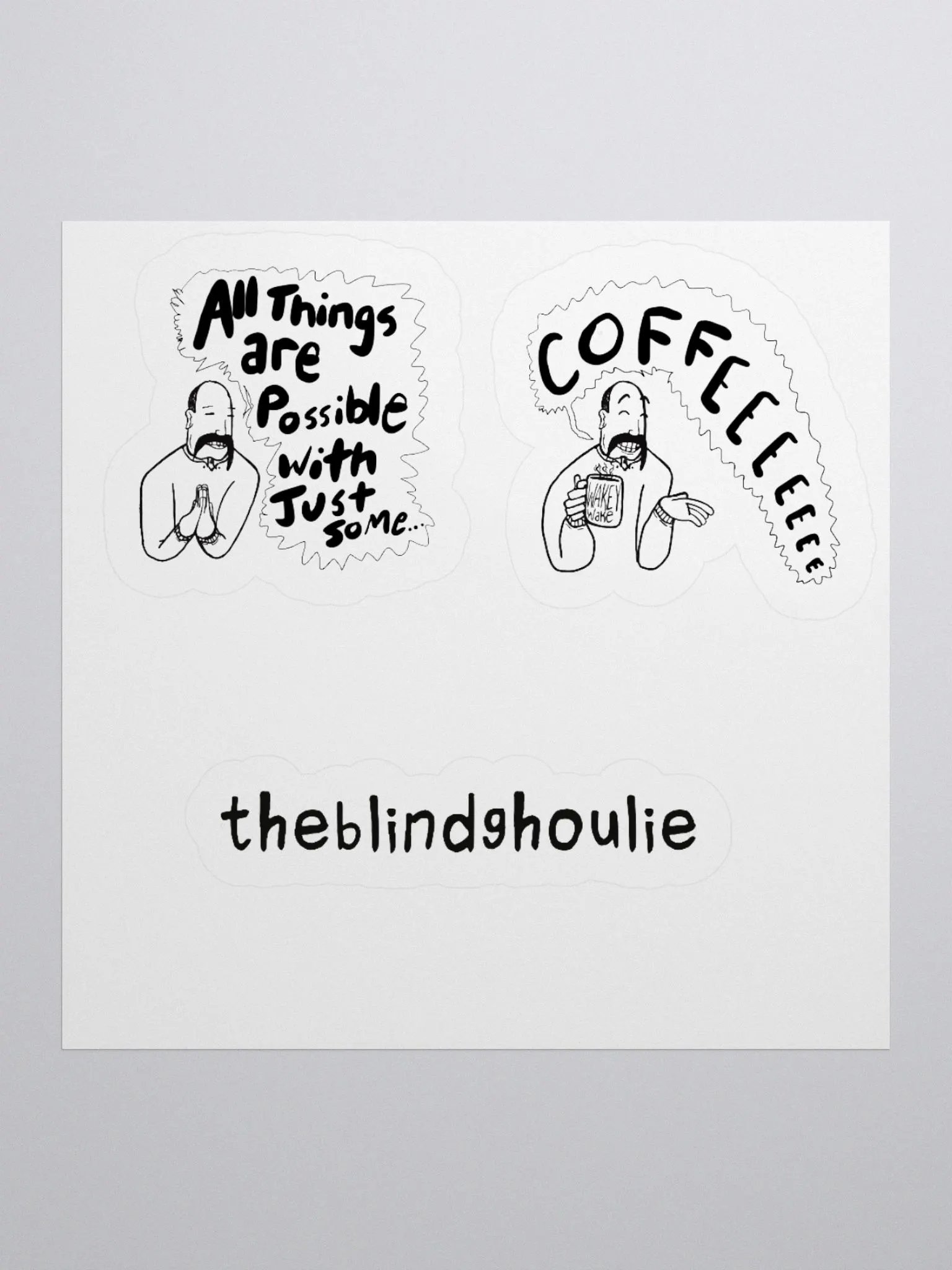 TBG Coffee Stickers product image (1)