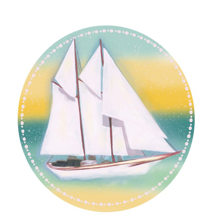 Schooner Sticker product image (1)