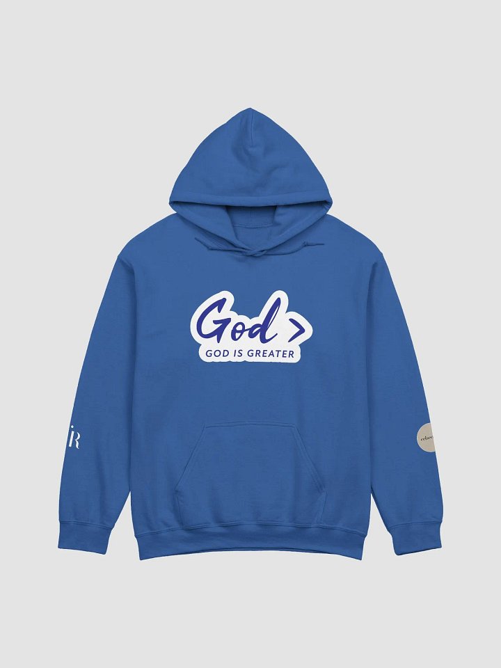 God > HOODIE (BLUE TEXT) product image (8)