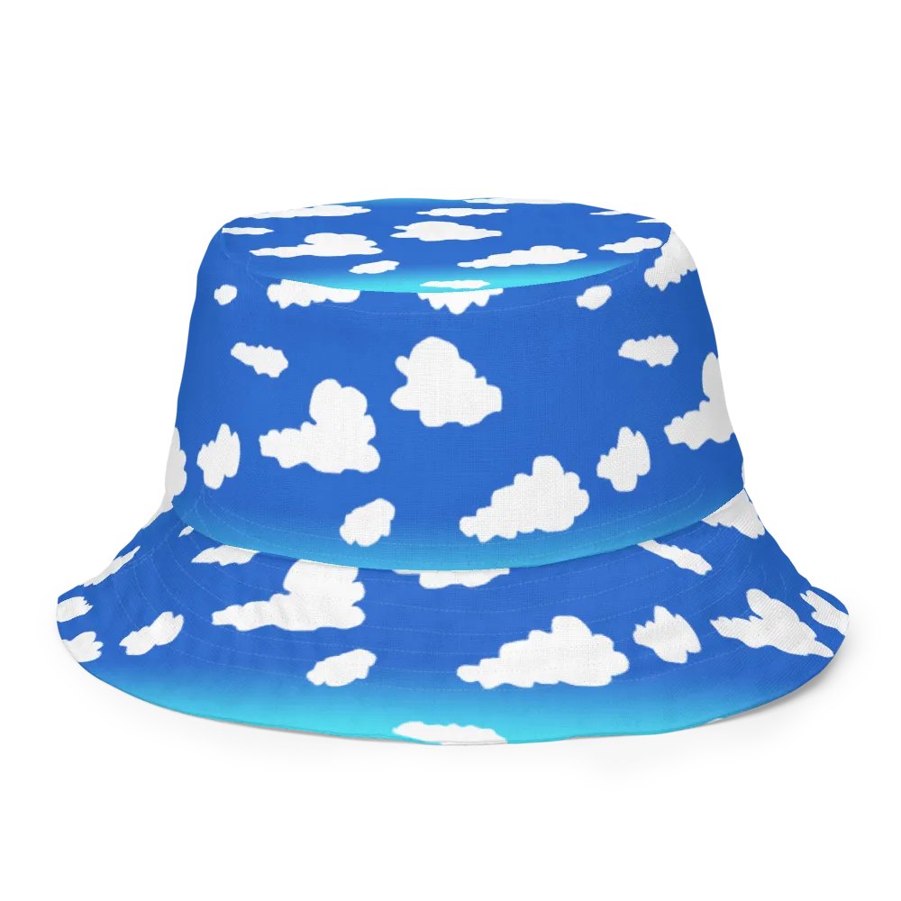 Clouds and Antique Sun Bucket Hat product image (3)