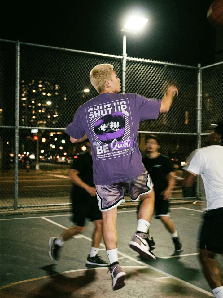 Shut Up T-Shirt | VOID Club x Comfort Colors Heavyweight Garment-Dyed Tee product image (2)