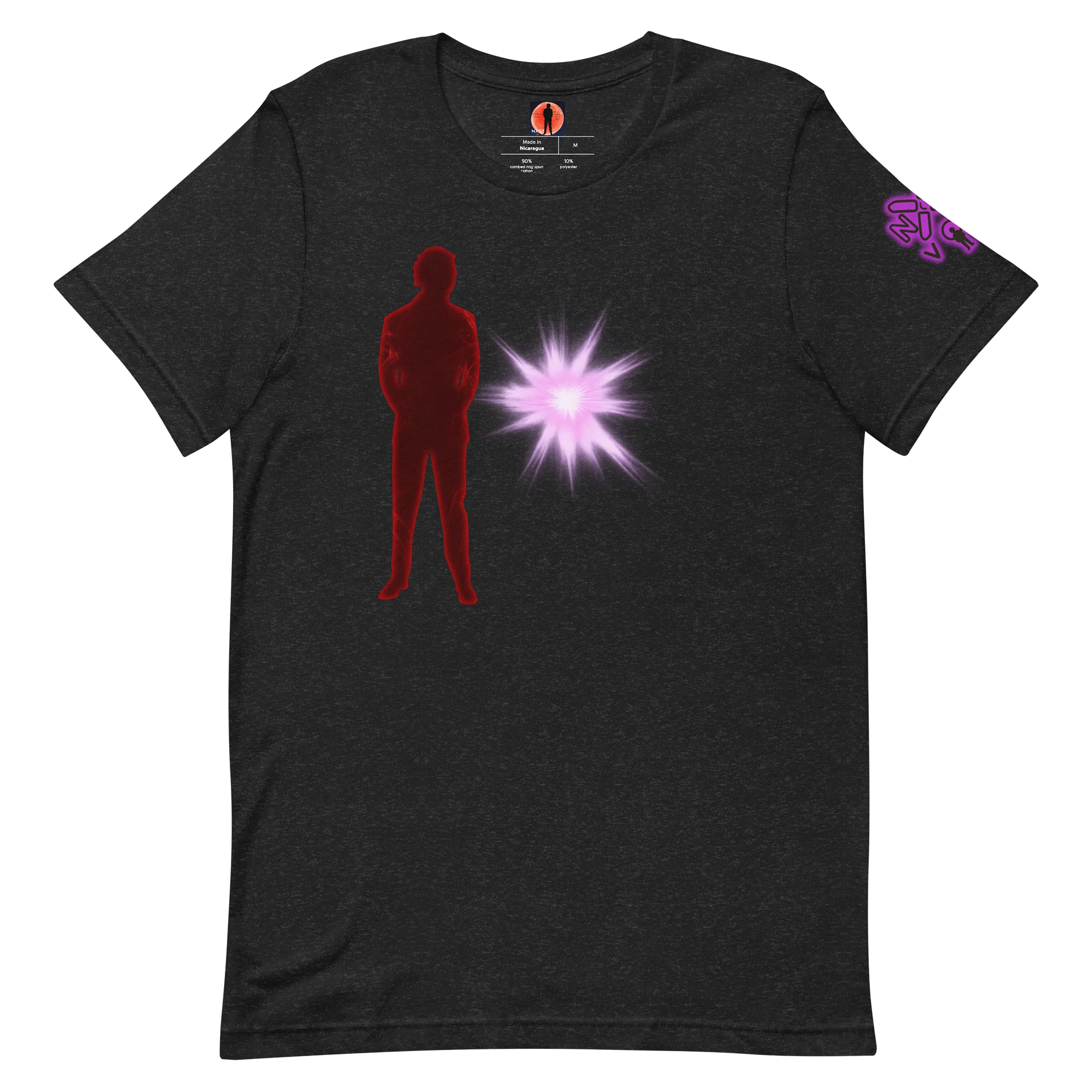 Neon Burst Silhouette Tee product image (3)