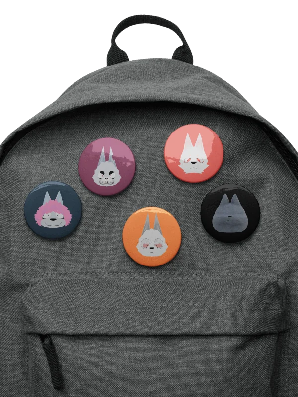 FACES | Face Pin Set 1 product image (1)