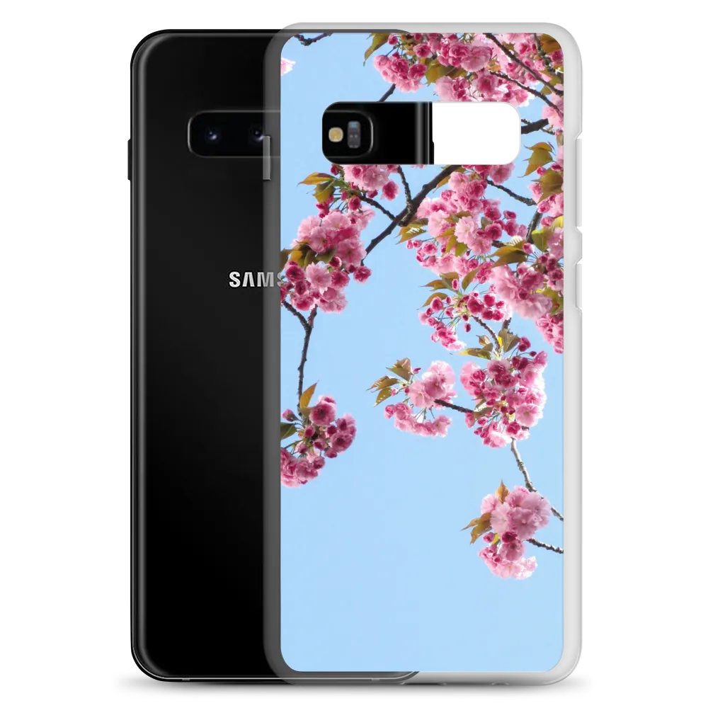 Cherry Blossom Sky Clear Samsung® Case | Elegant & Durable Phone Protection product image (8)