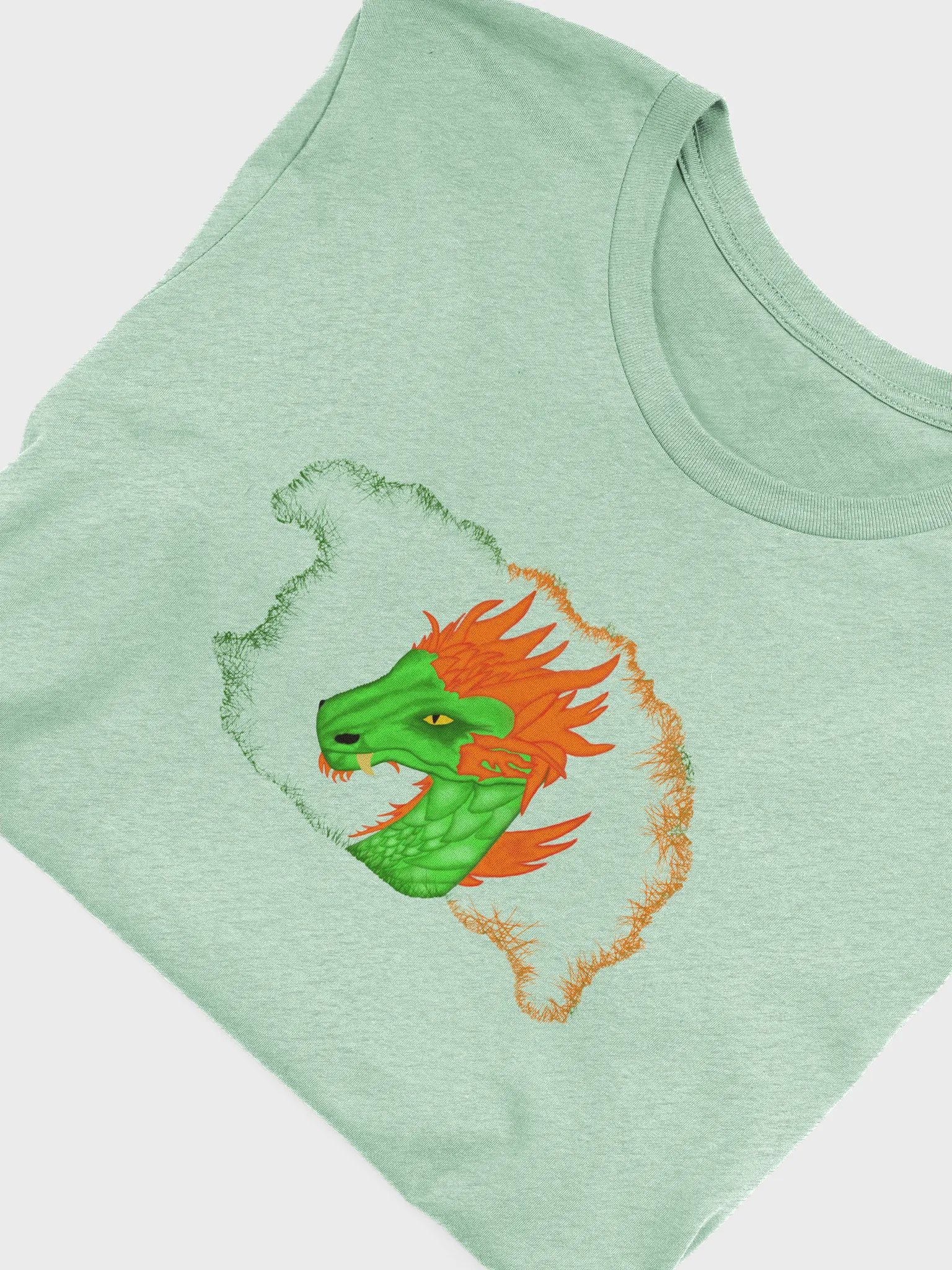 Fierce Dragon Head Graphic Tee product image (5)