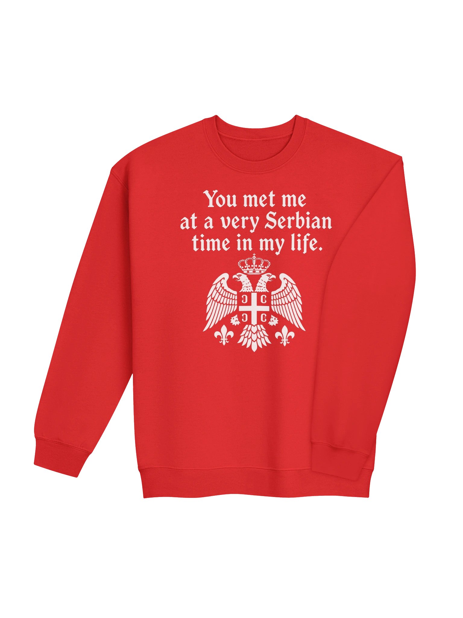 Very Serbian Time Crewneck product image (20)