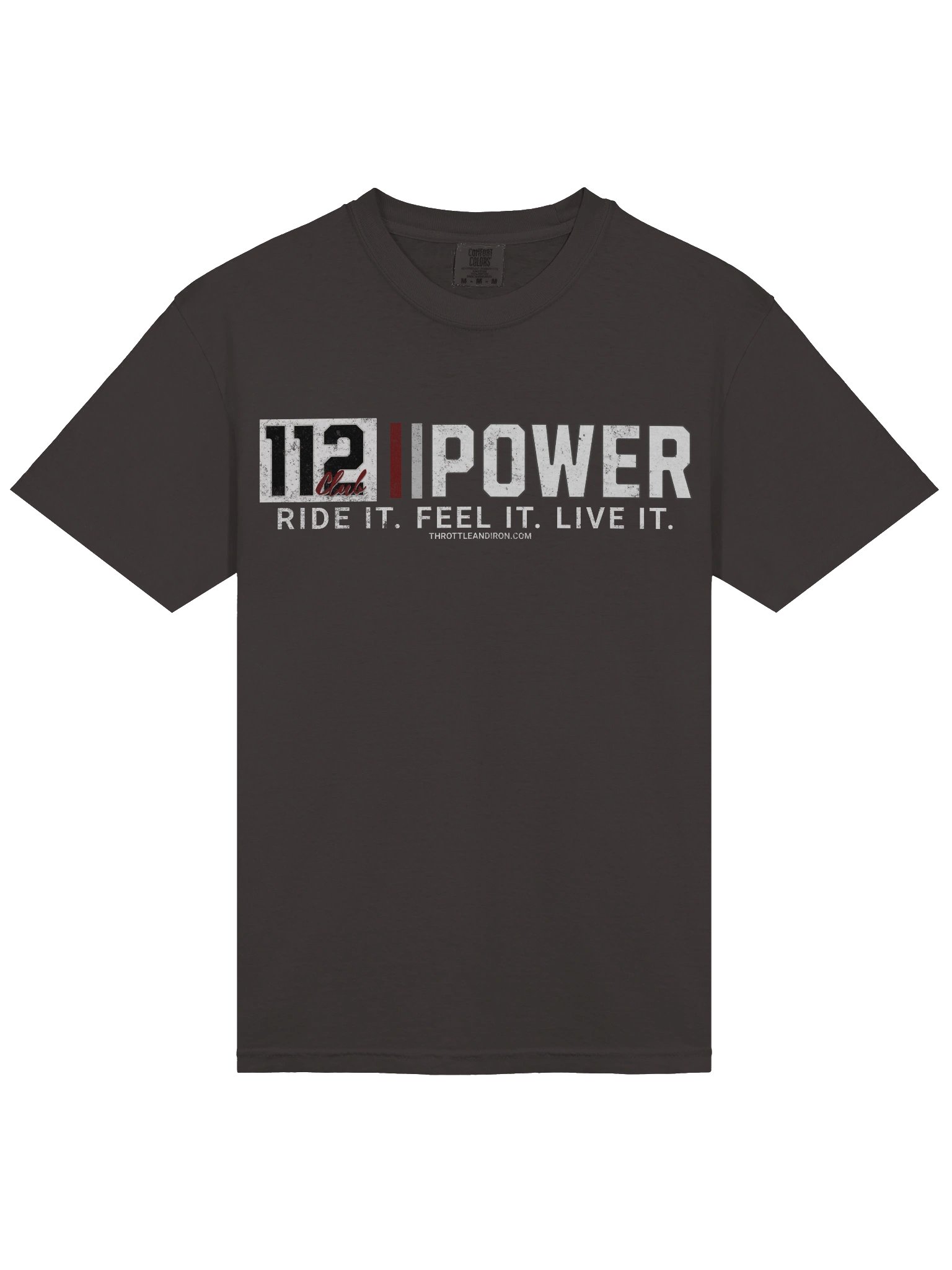 🔥 Club 112 POWER Throttle & Iron Podcast Tee product image (24)