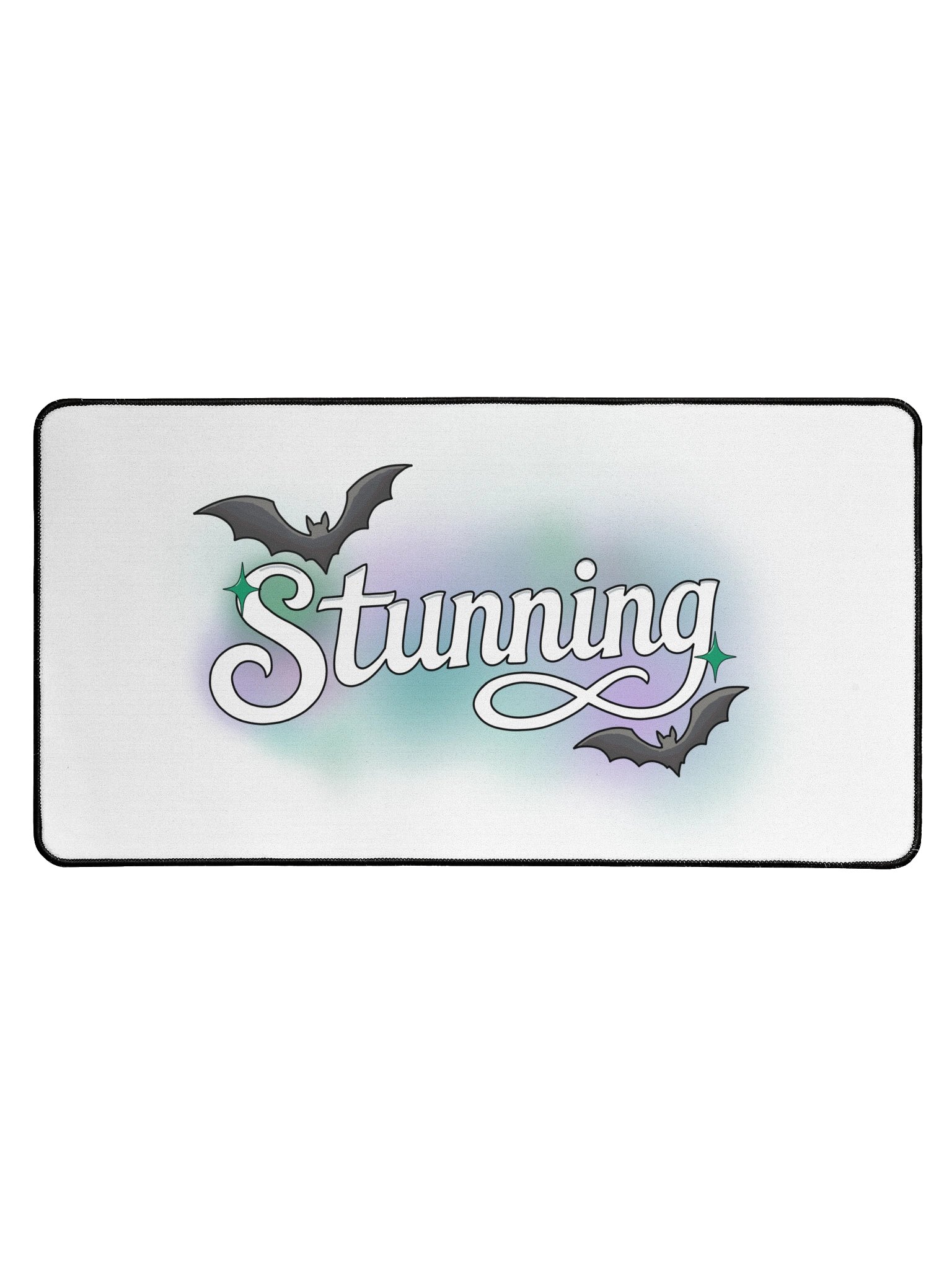 Stunning - White Desk Mat - White product image (1)