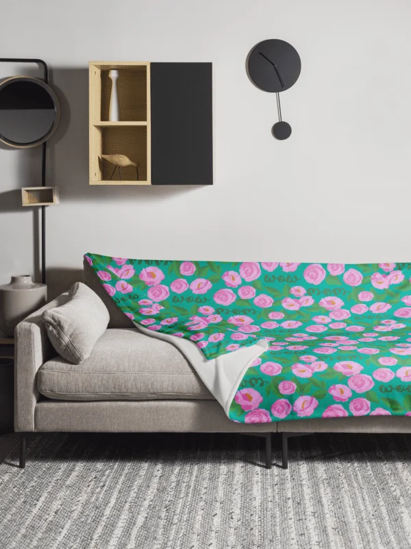 "Wow Mom" Gardenia Blanket product image (1)