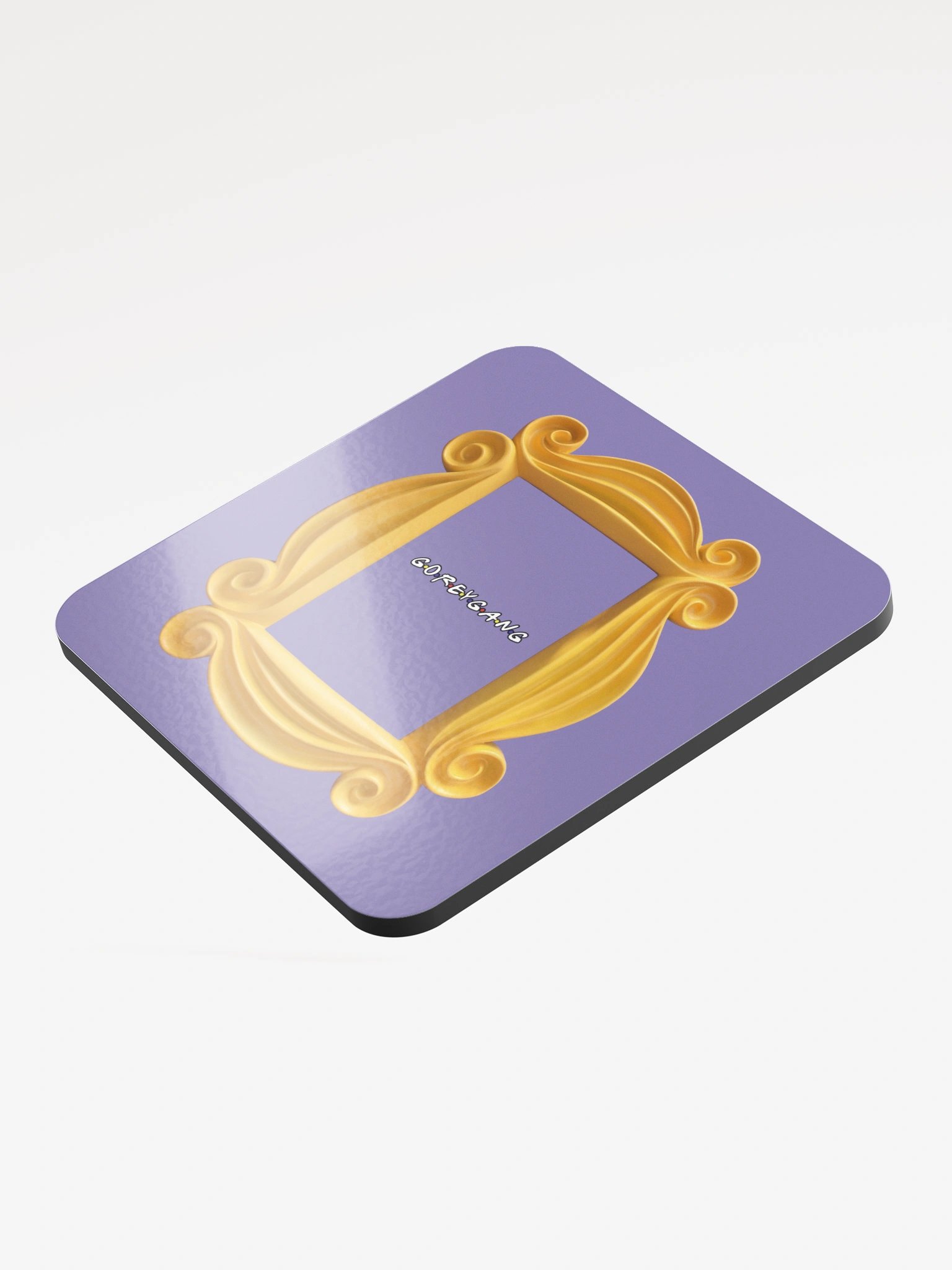 G•O•R•E•Y•G•A•N•G - Glossed Cork Coaster product image (3)
