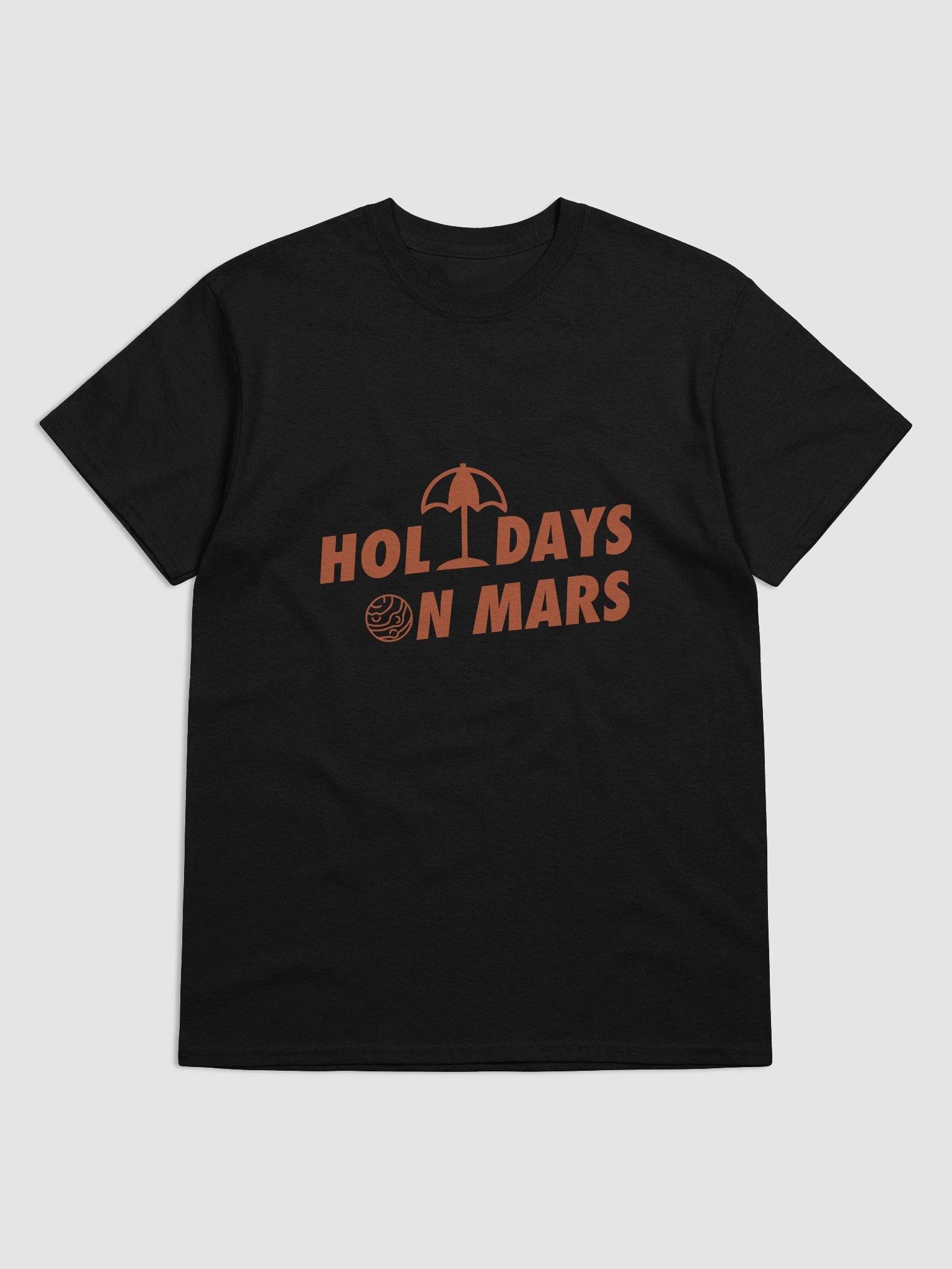 Holidays On Mars | Logo Orange T-shirt product image (10)