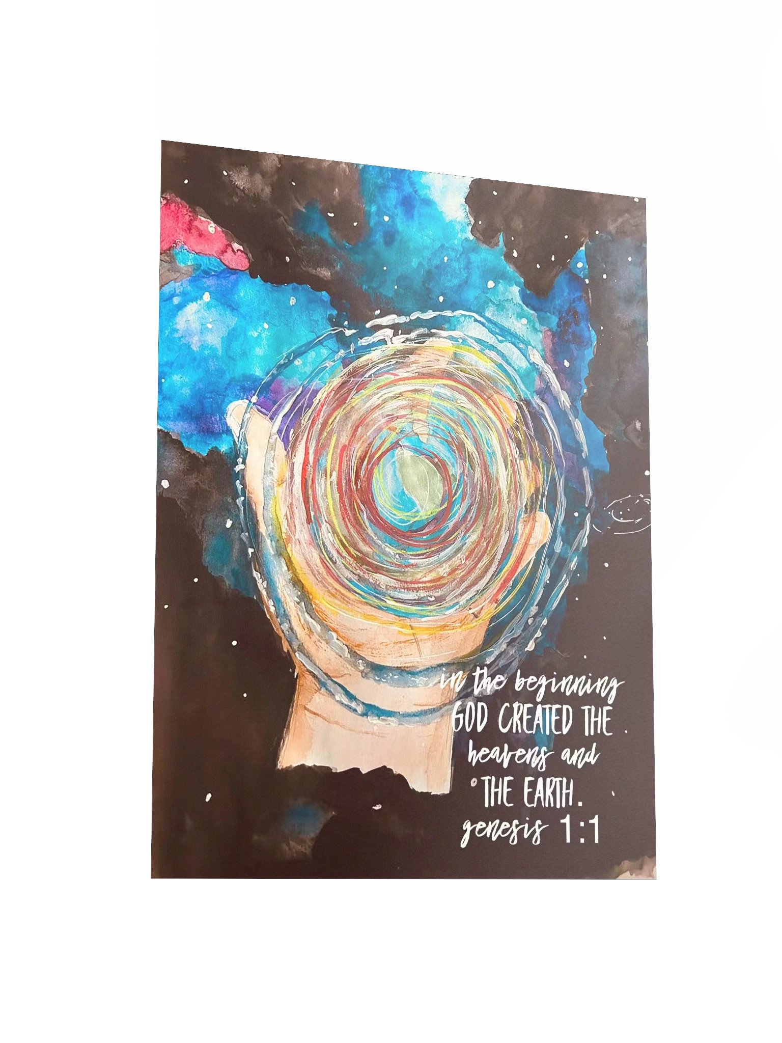 Vibrant Matte Print of Creation Print 12" x 16" product image (3)