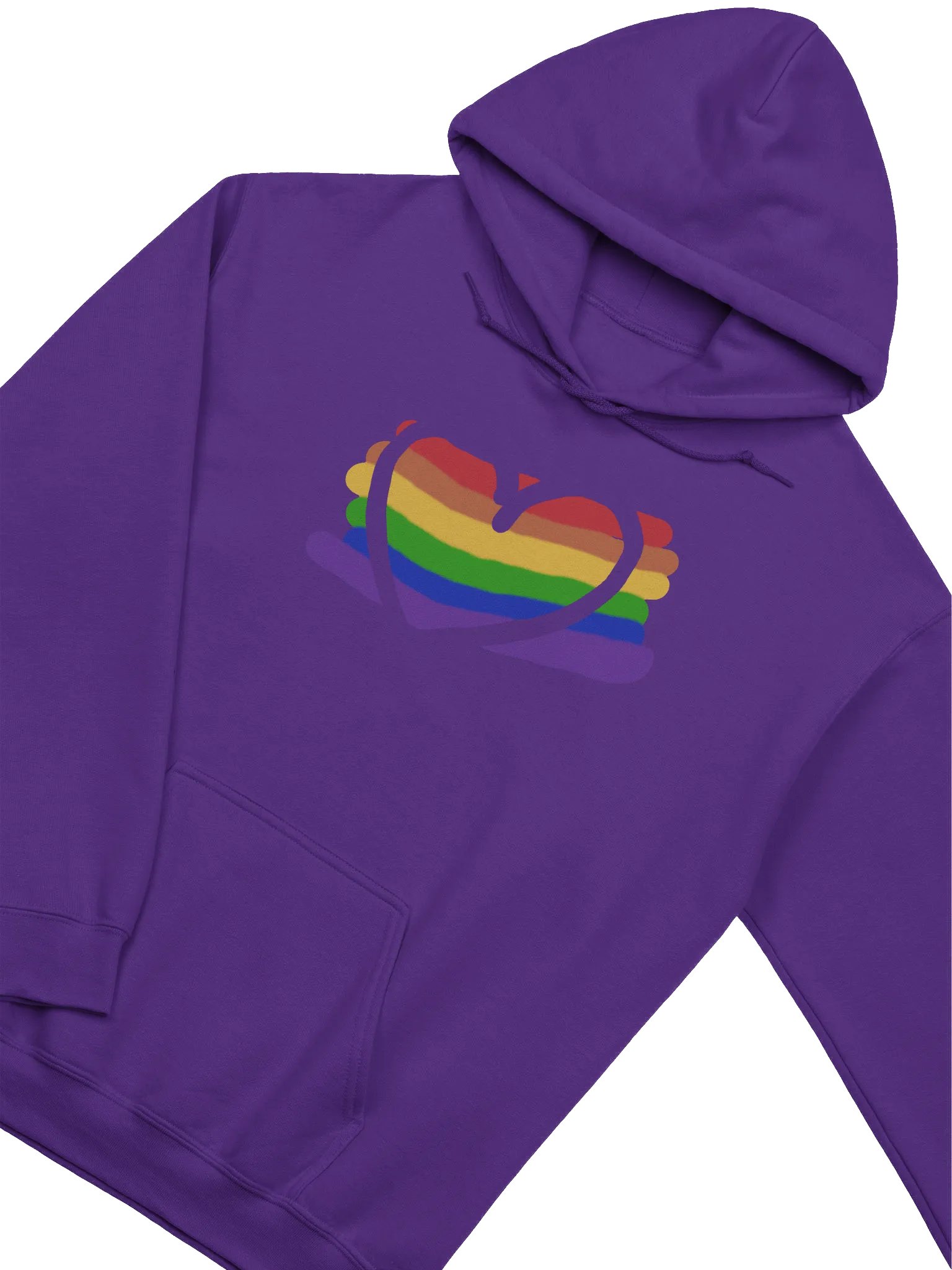 Rainbow Heart Hoodie product image (6)