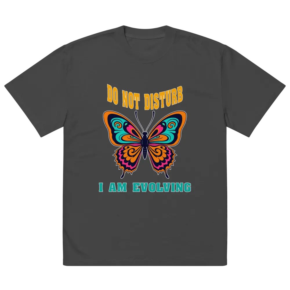 Evolving Butterfly Oversized T-Shirt product image (5)