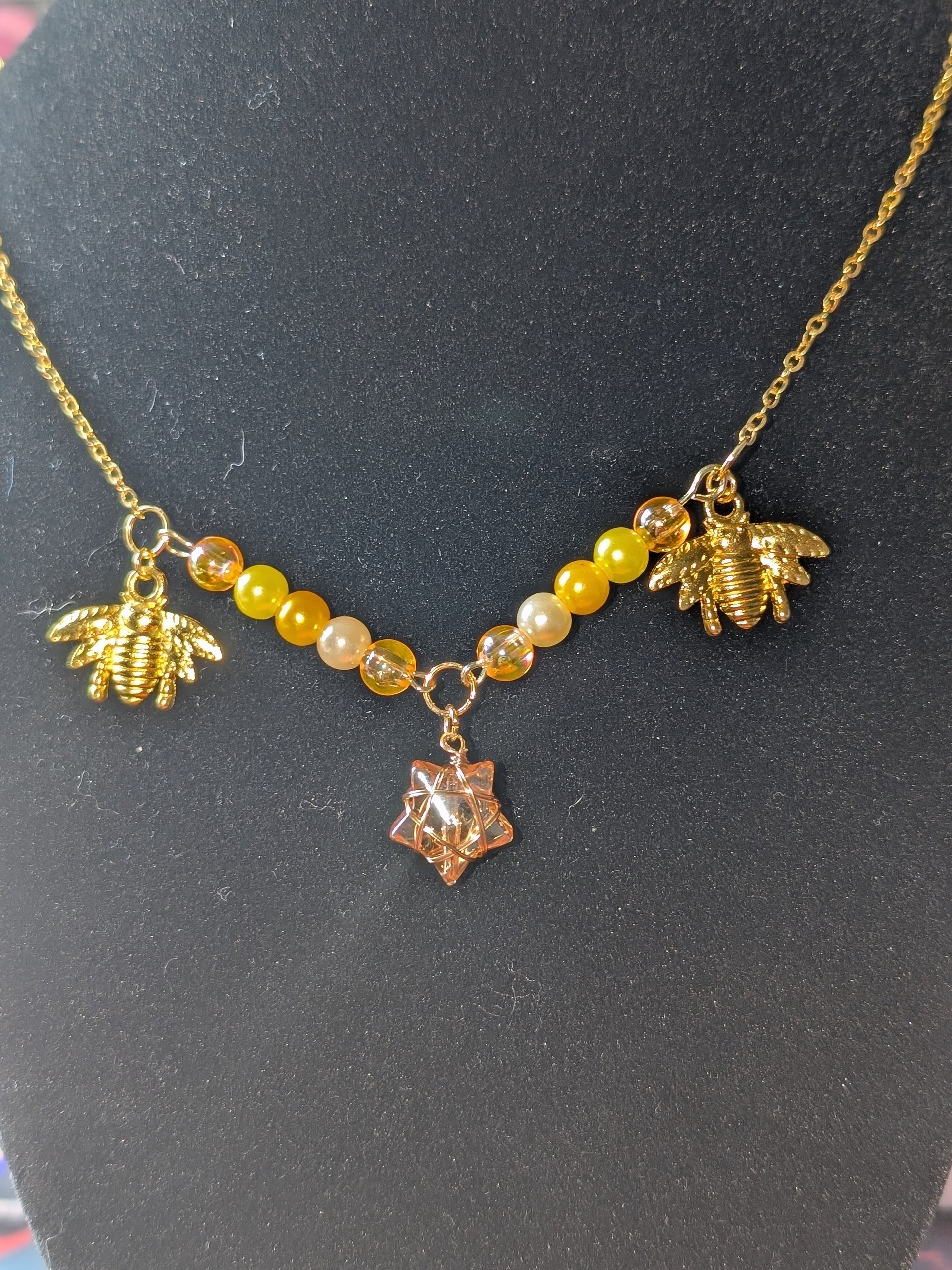 Golden Bee Necklace! product image (1)