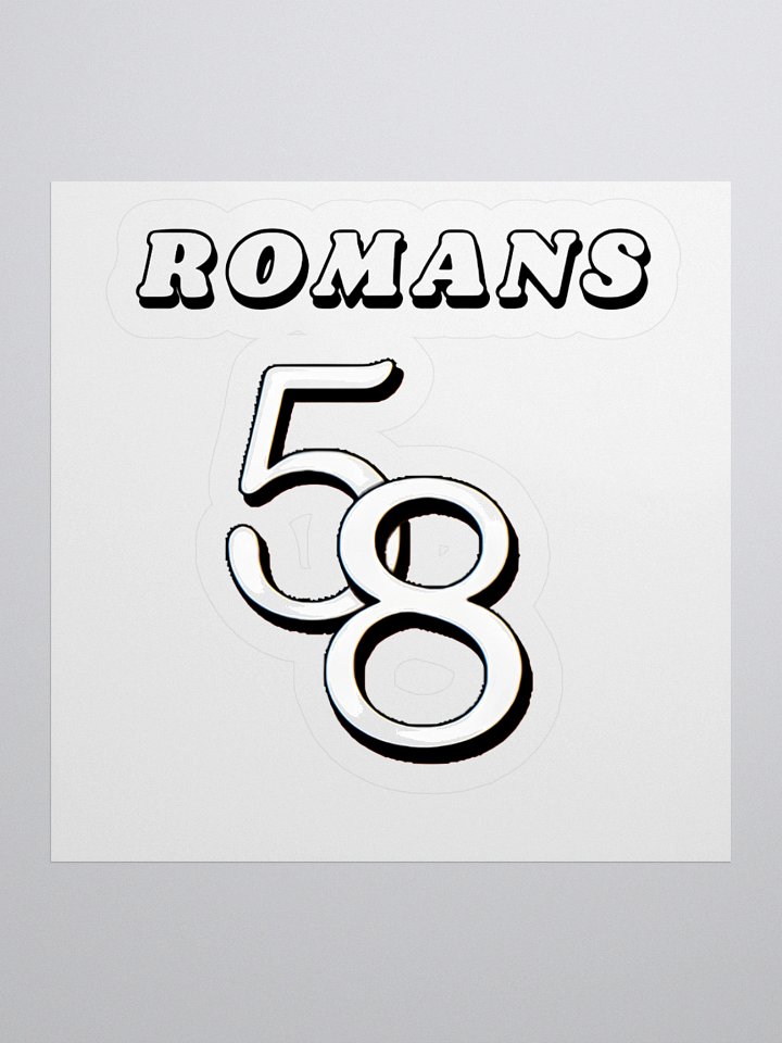Romans 5:8 Stickers product image (3)