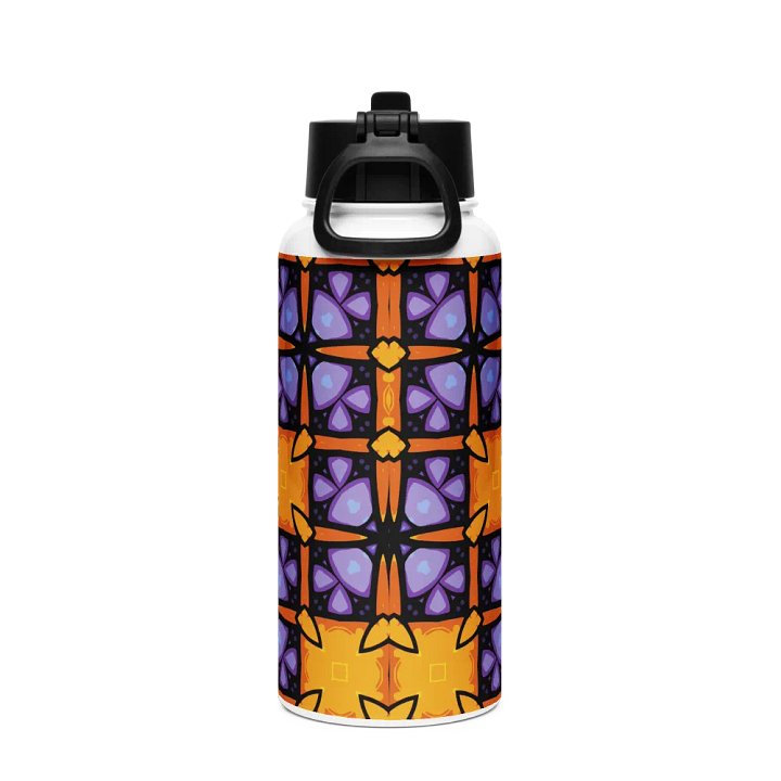 8T Sips Mosaic Stainless Steel Water Bottle product image (2)