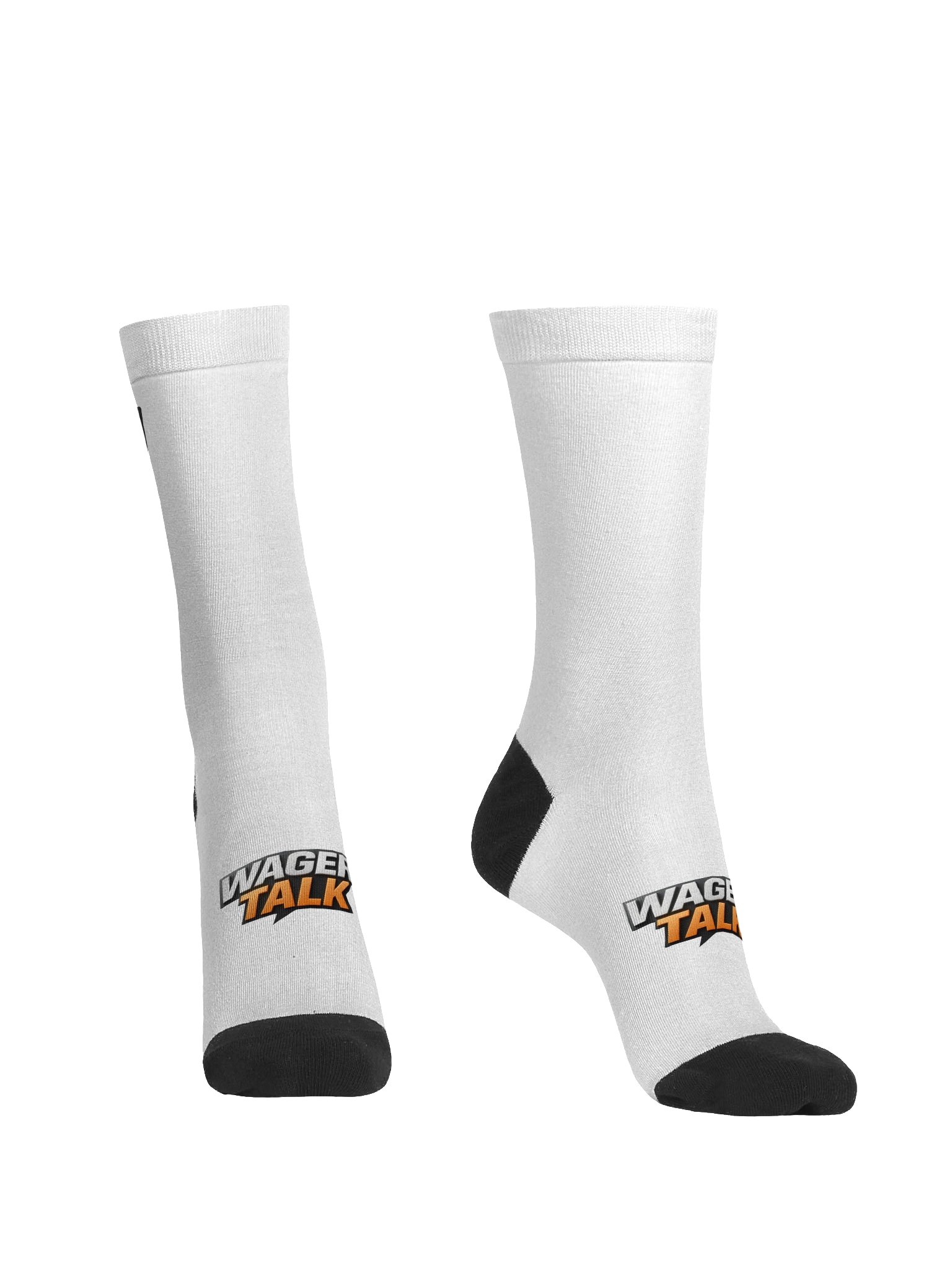 WagerTalk Double Logo Socks product image (2)