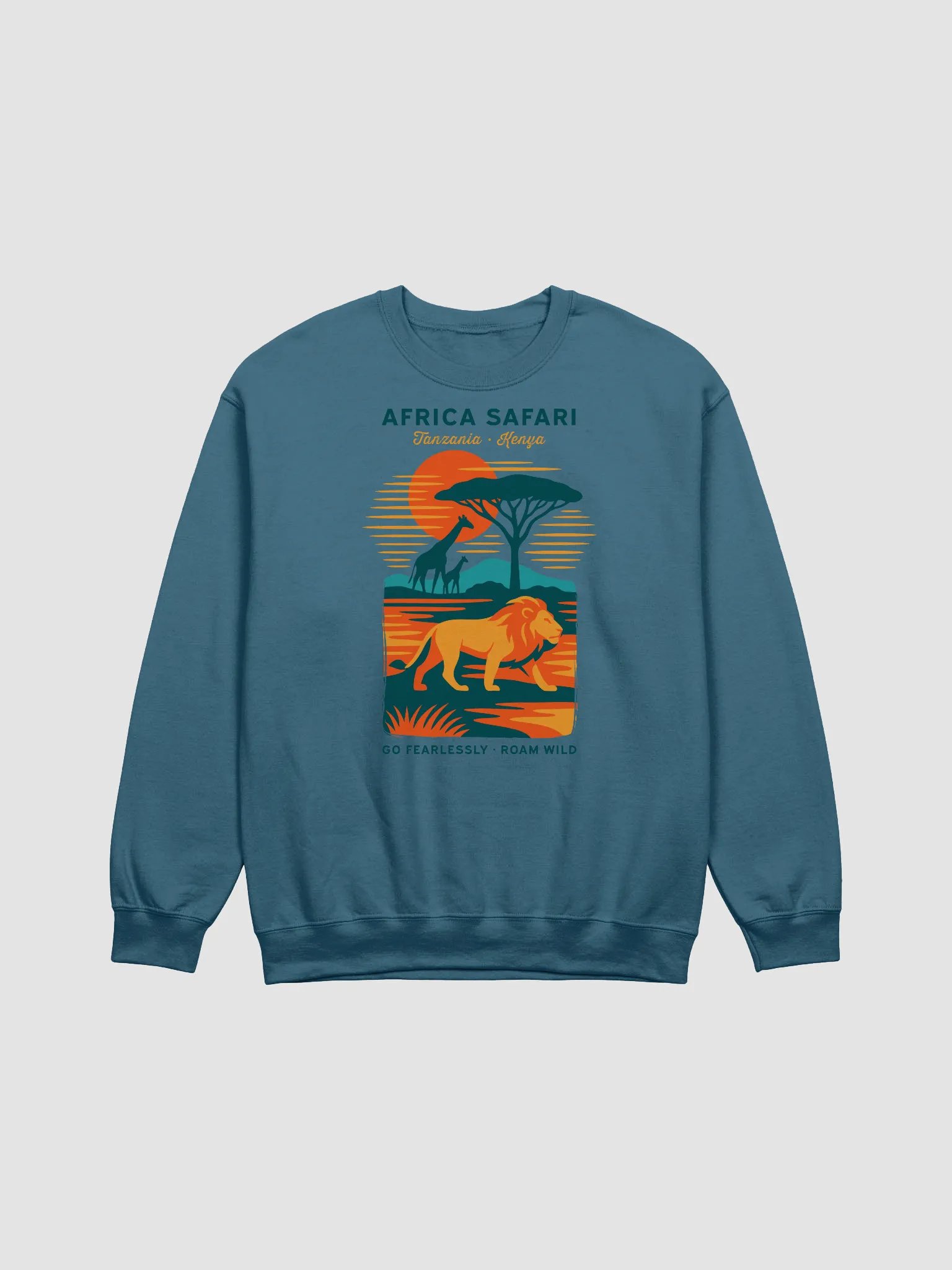 Safari Sunset – Unisex Sweatshirt product image (1)