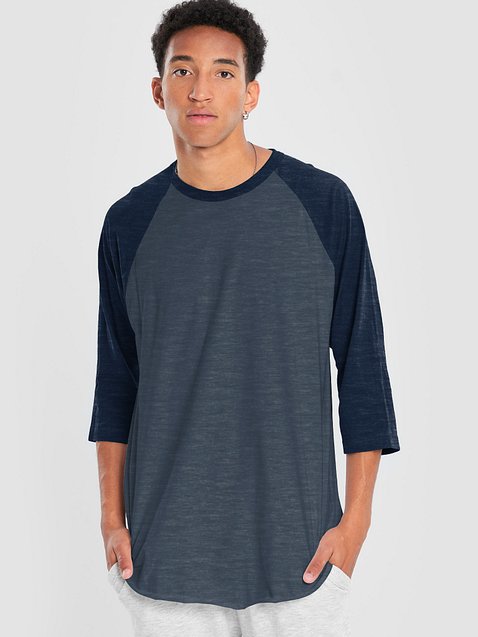 Photo showing Tultex Fine Jersey Raglan Tee