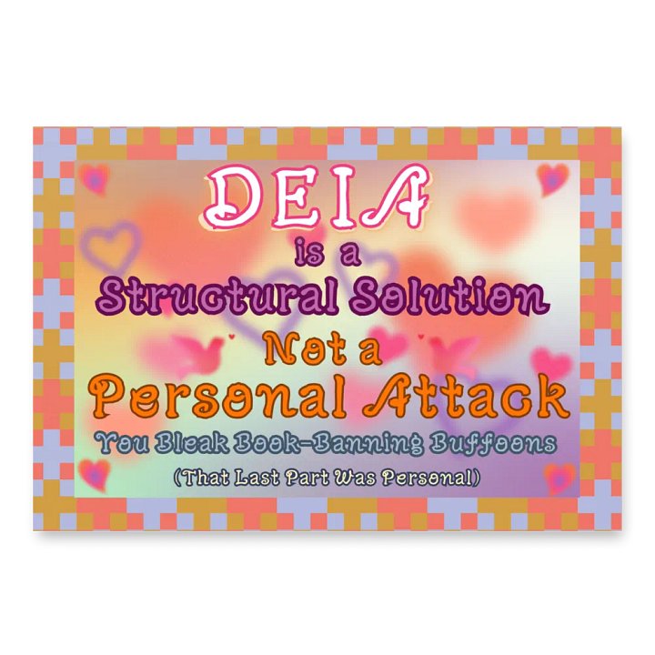 Hands Off DEIA, Structural Solution, Protest Papers product image (1)