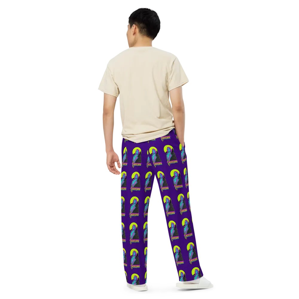 Castlevania Neon Tribute Wide-Leg Pants product image (6)