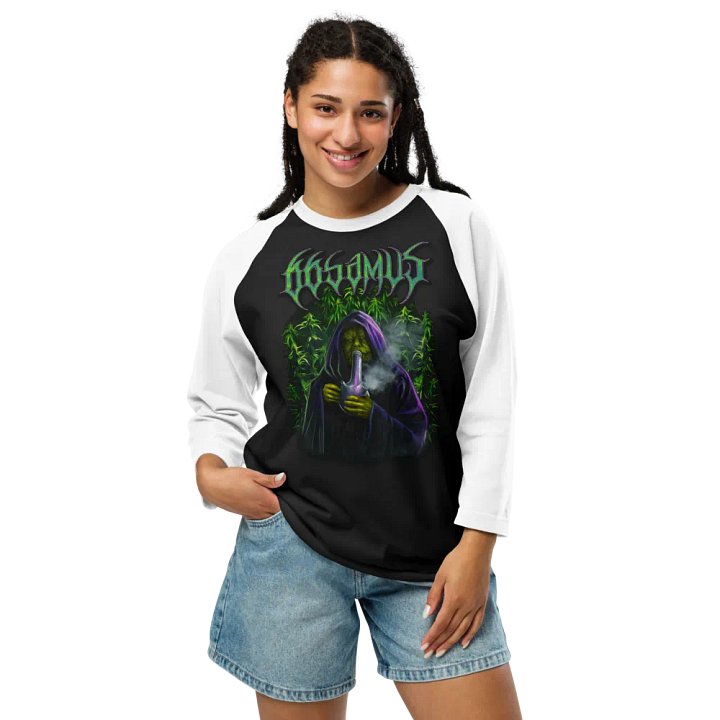 My Little Green Friend raglan product image (1)
