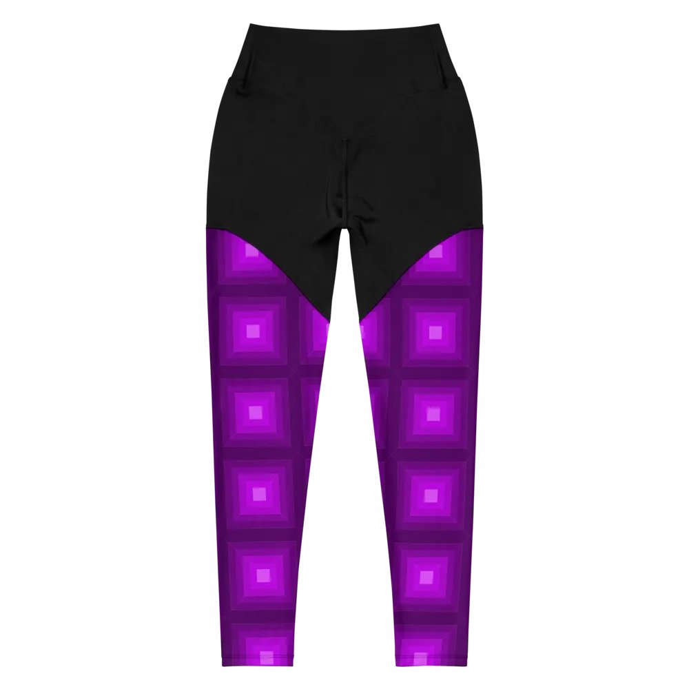 Purple 3D Gradient Squares product image (2)