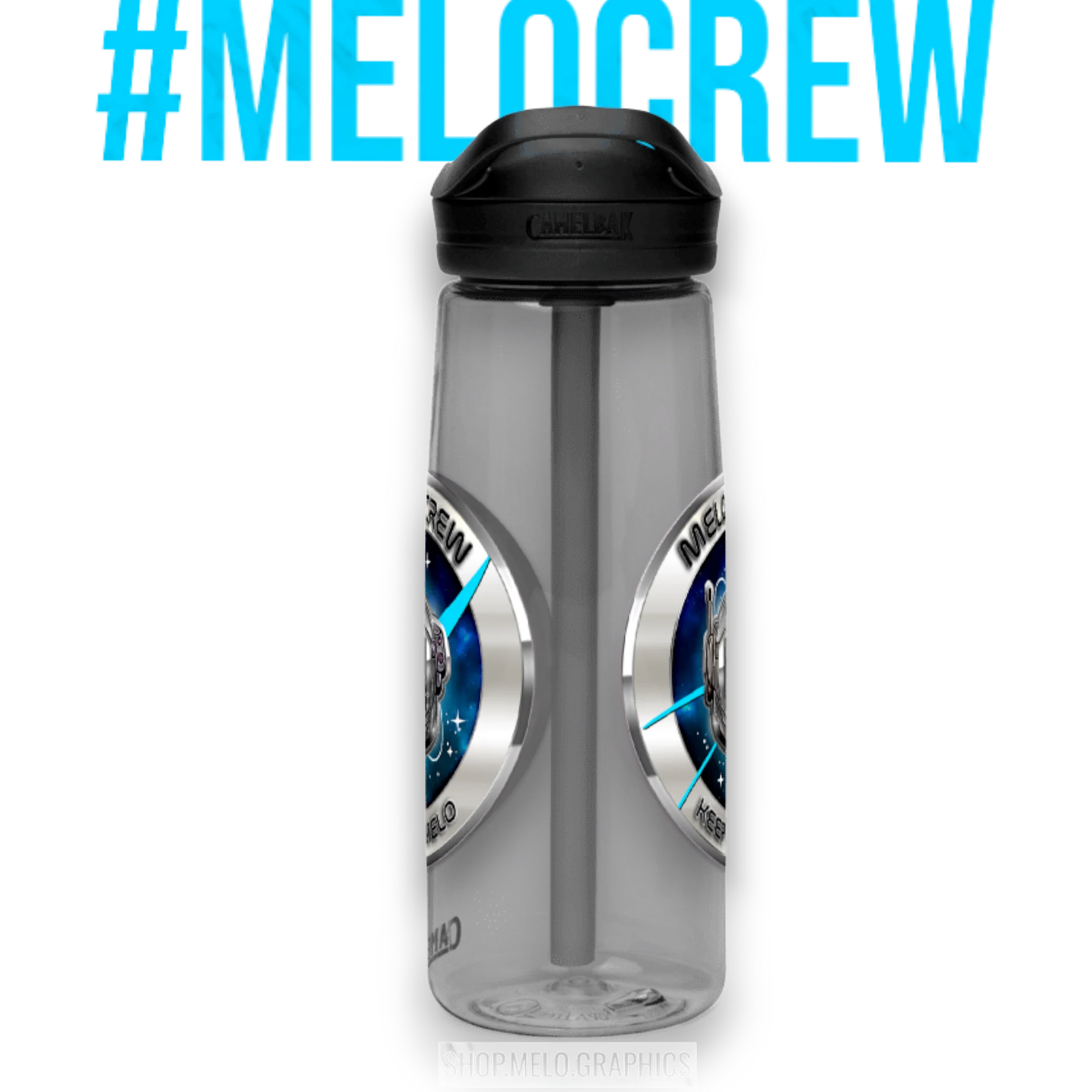 MELO CREW ONE Member Badge - Camelbak Sport Bottle | #MadeByMELO product image (3)