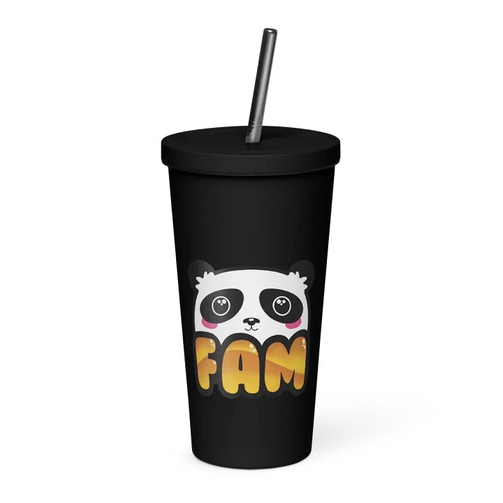 Panda Fam Tumbler in multiple colors! product image (1)