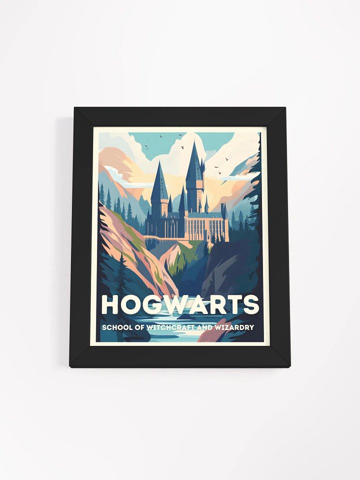 Magical School Vintage Travel Poster product image (1)
