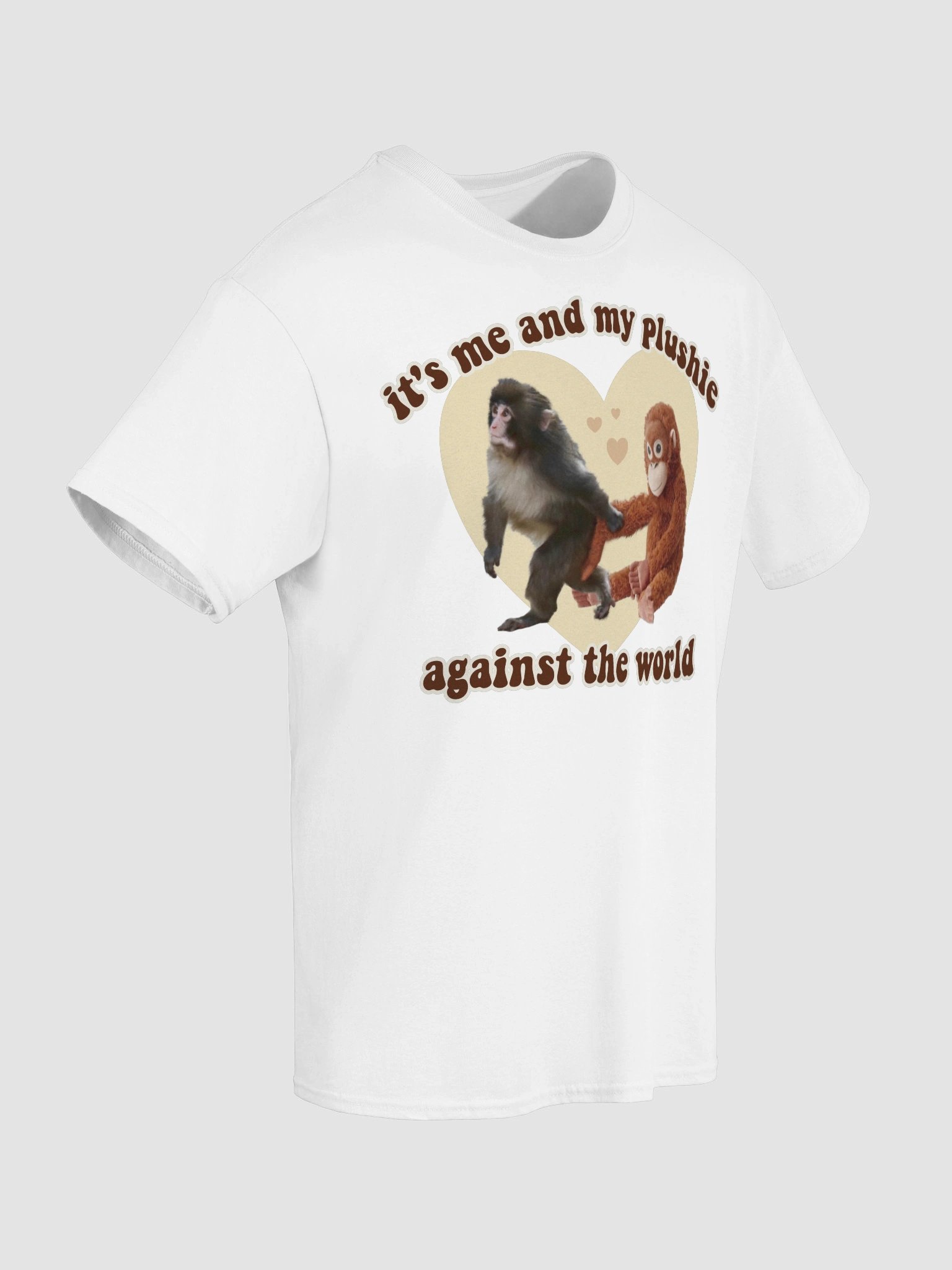 Punch The Monkey Plushie T-shirt - variant 1 product image (8)