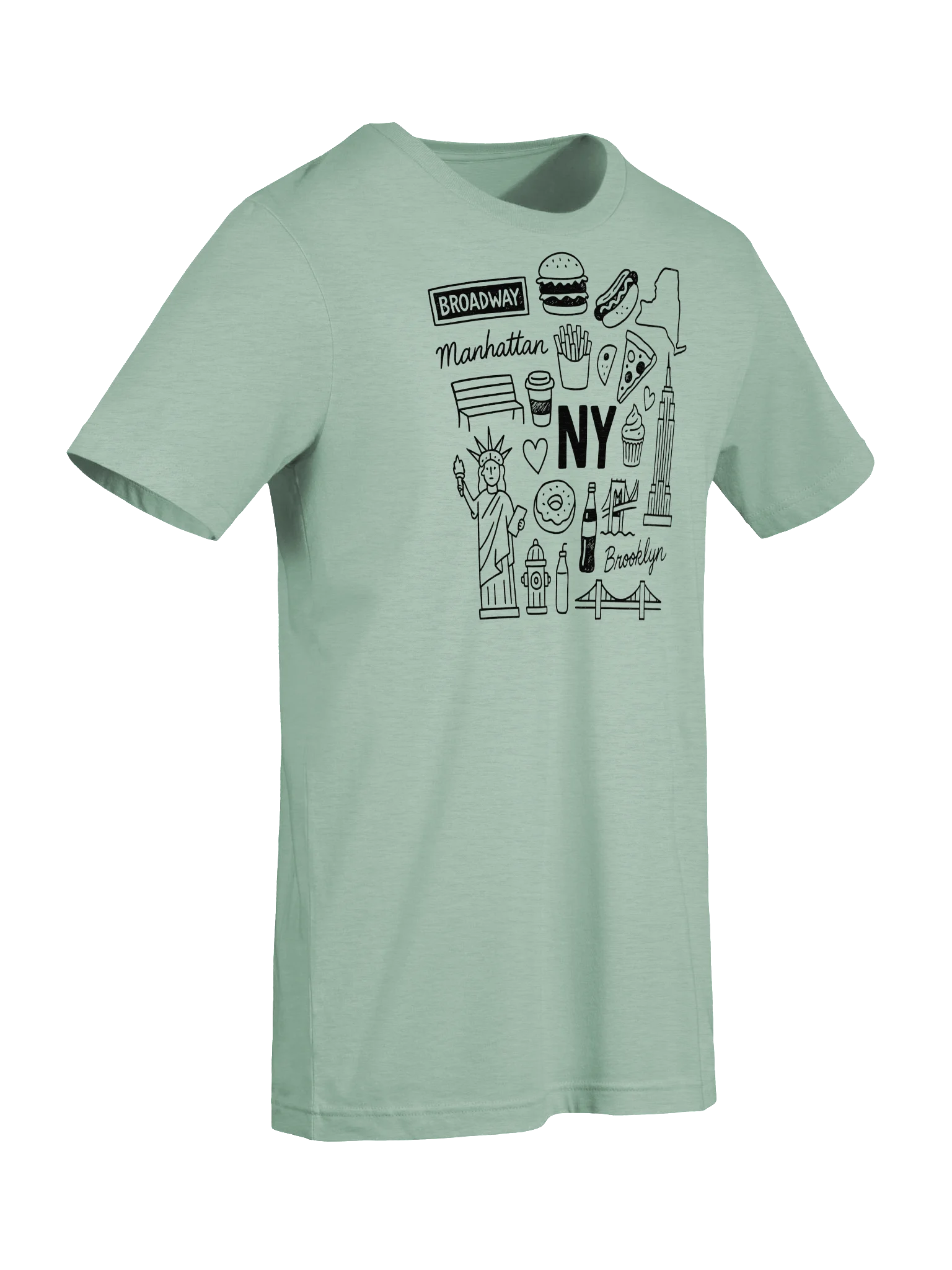 New York City Icons T-Shirt product image (7)
